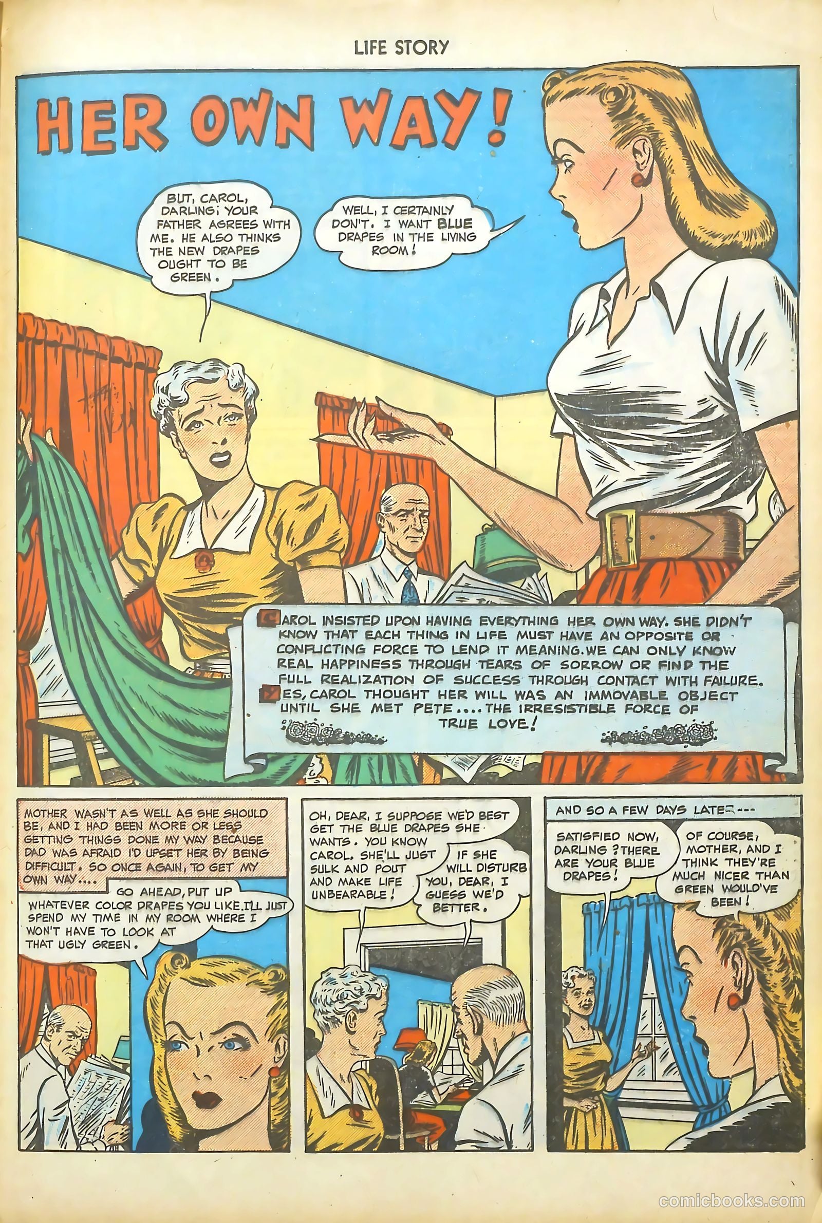 Life Story #4 (1949) — page 41 of 52
