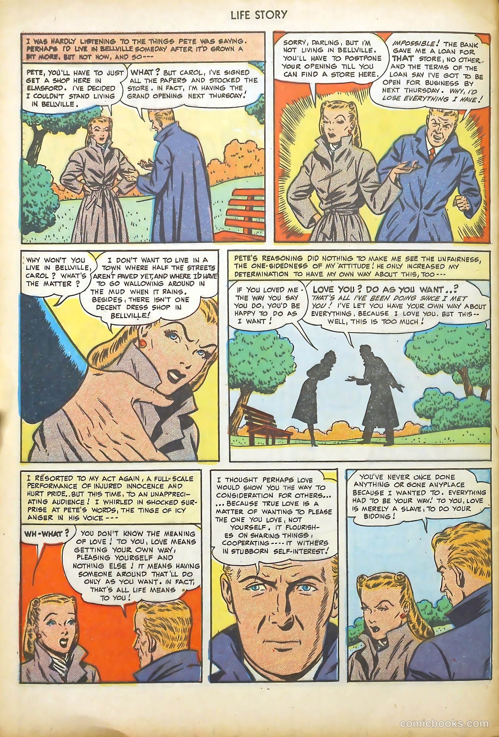 Life Story #4 (1949) — page 48 of 52