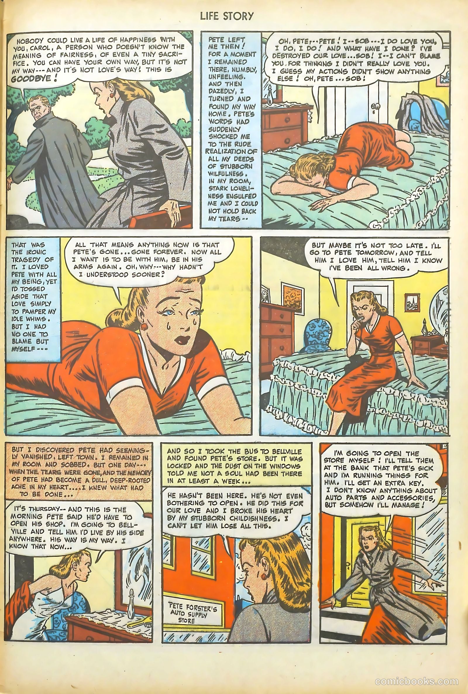 Life Story #4 (1949) — page 49 of 52