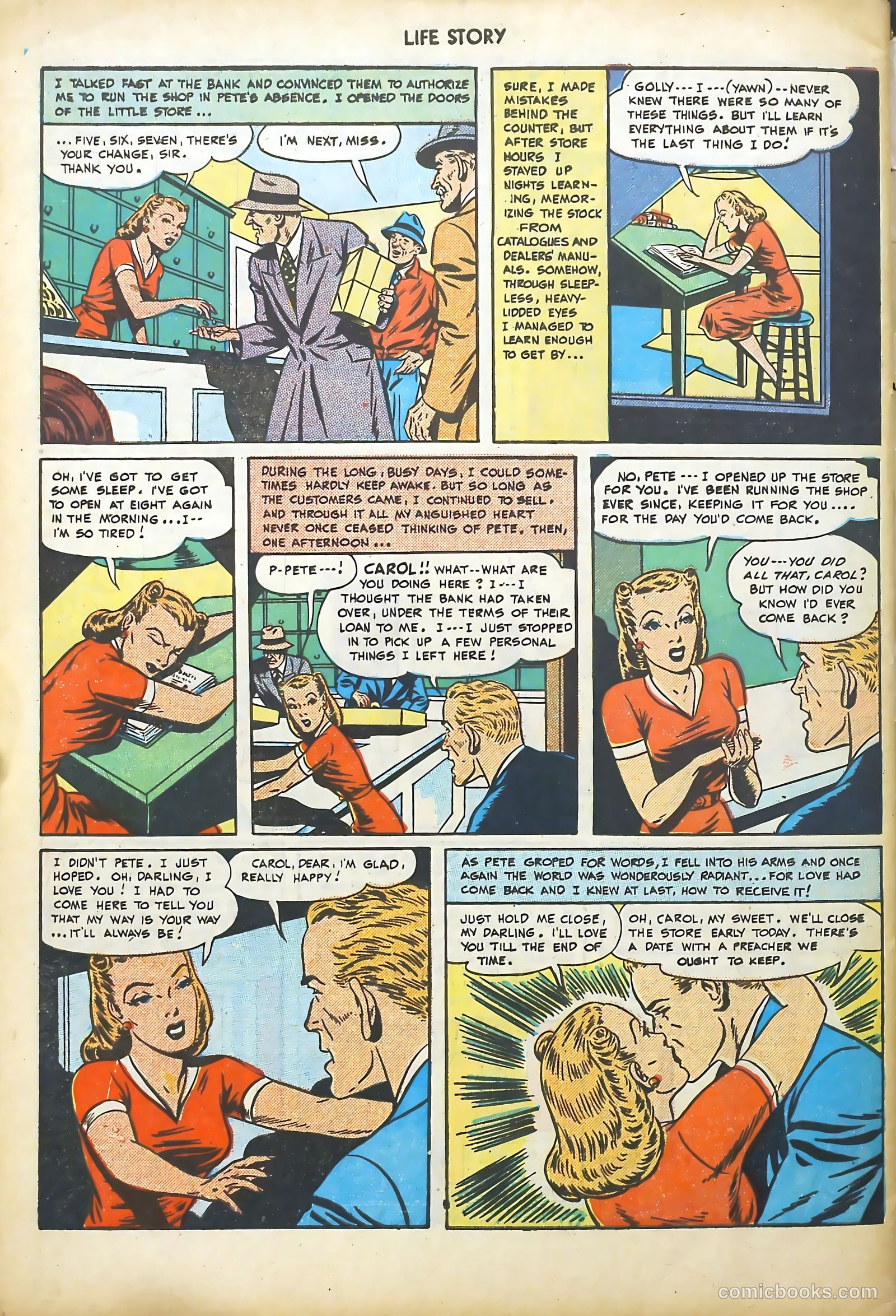 Life Story #4 (1949) — page 50 of 52