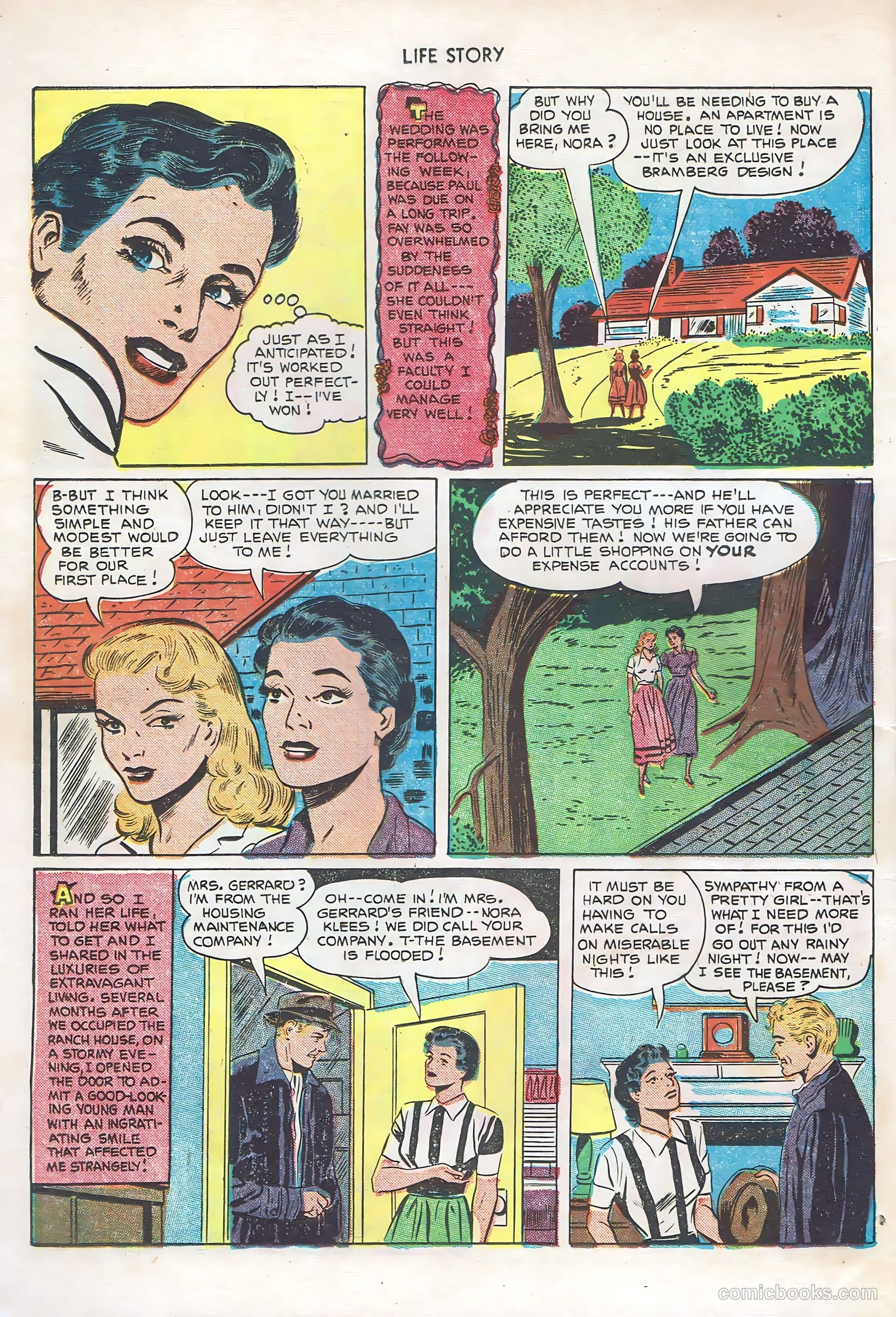 Life Story #40 (1952) — page 8 of 36
