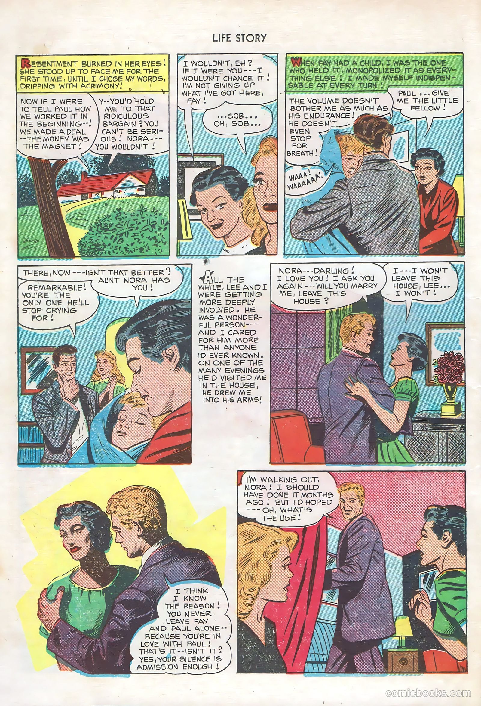 Life Story #40 (1952) — page 10 of 36