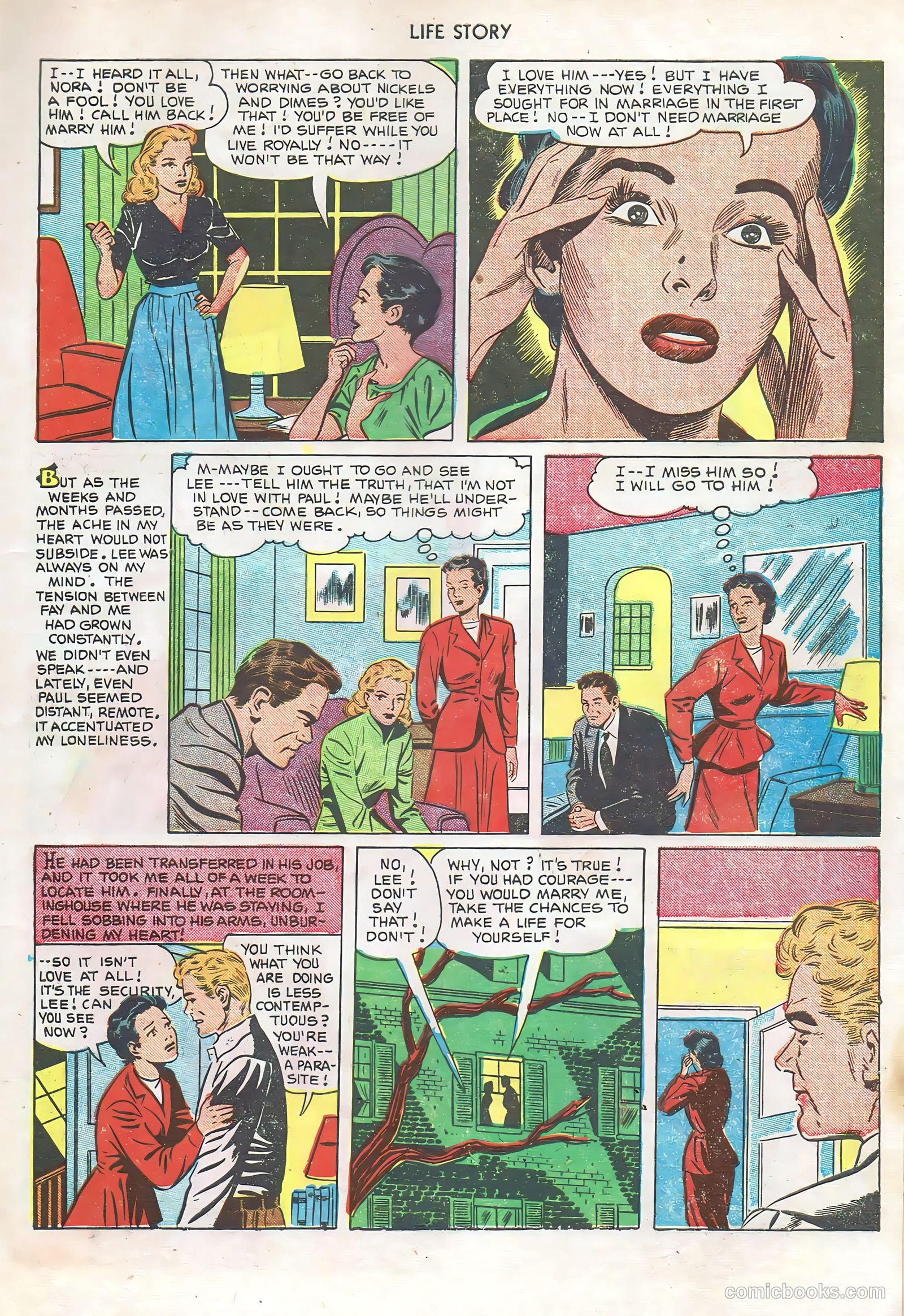 Life Story #40 (1952) — page 11 of 36