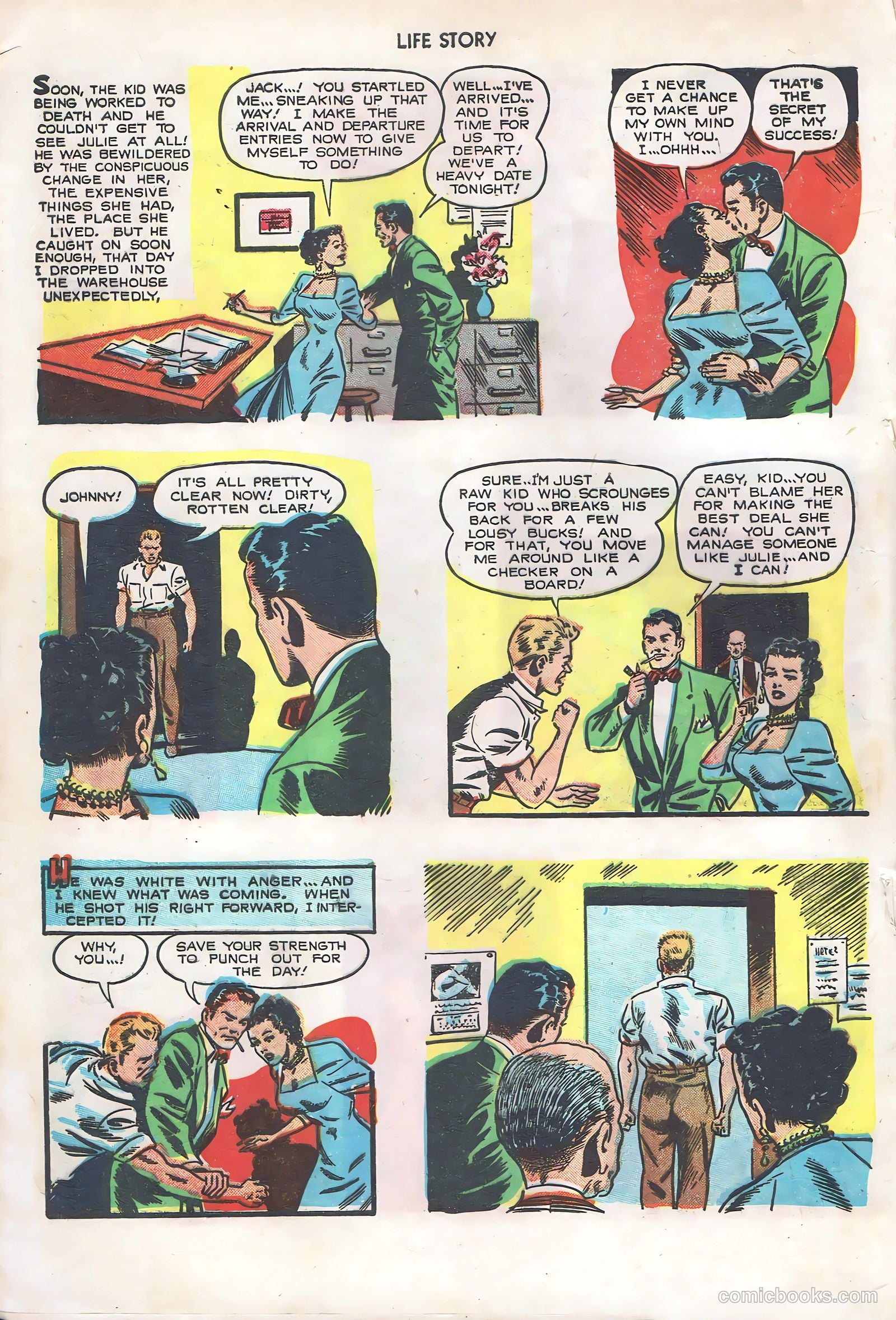 Life Story #40 (1952) — page 20 of 36