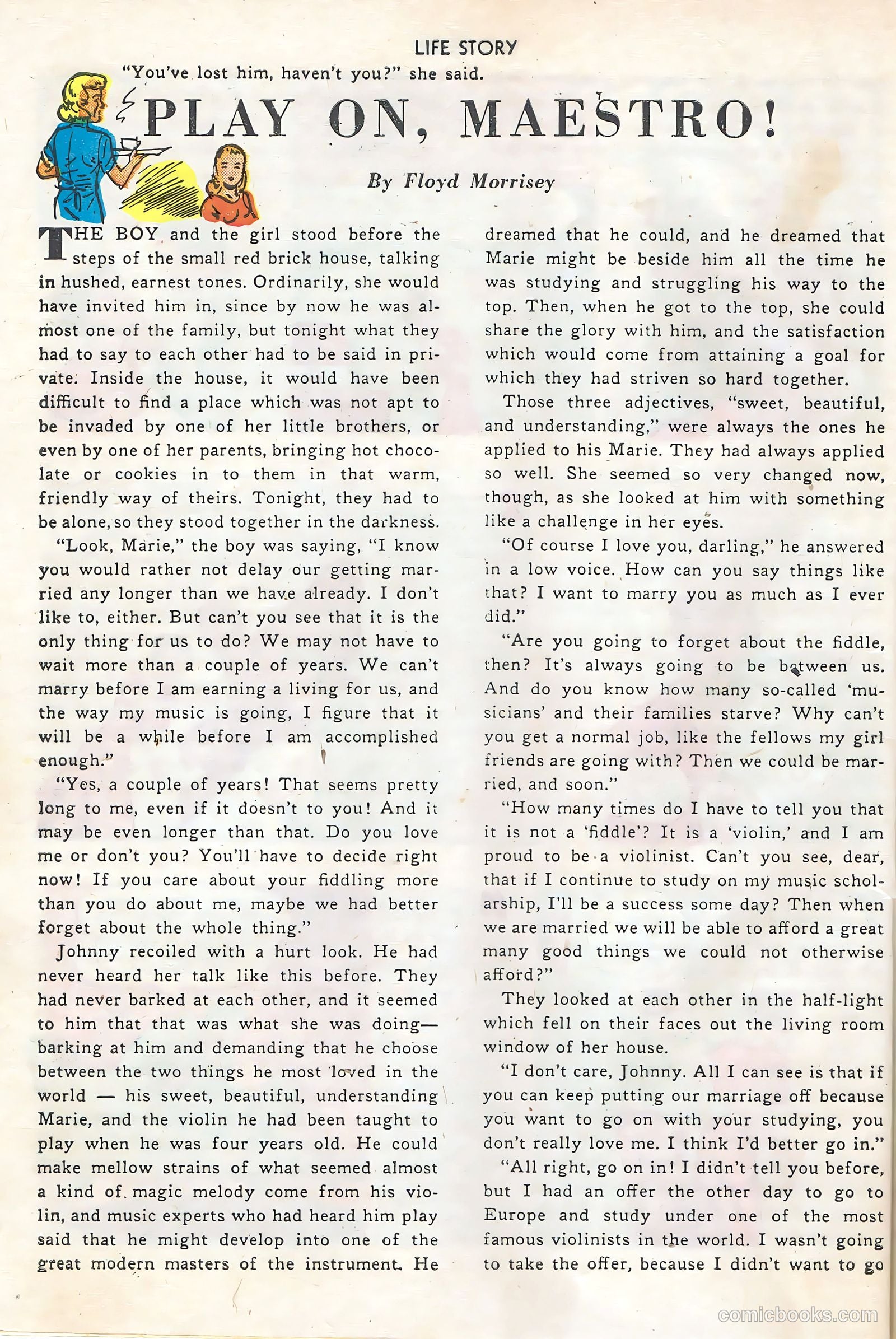 Life Story #40 (1952) — page 24 of 36