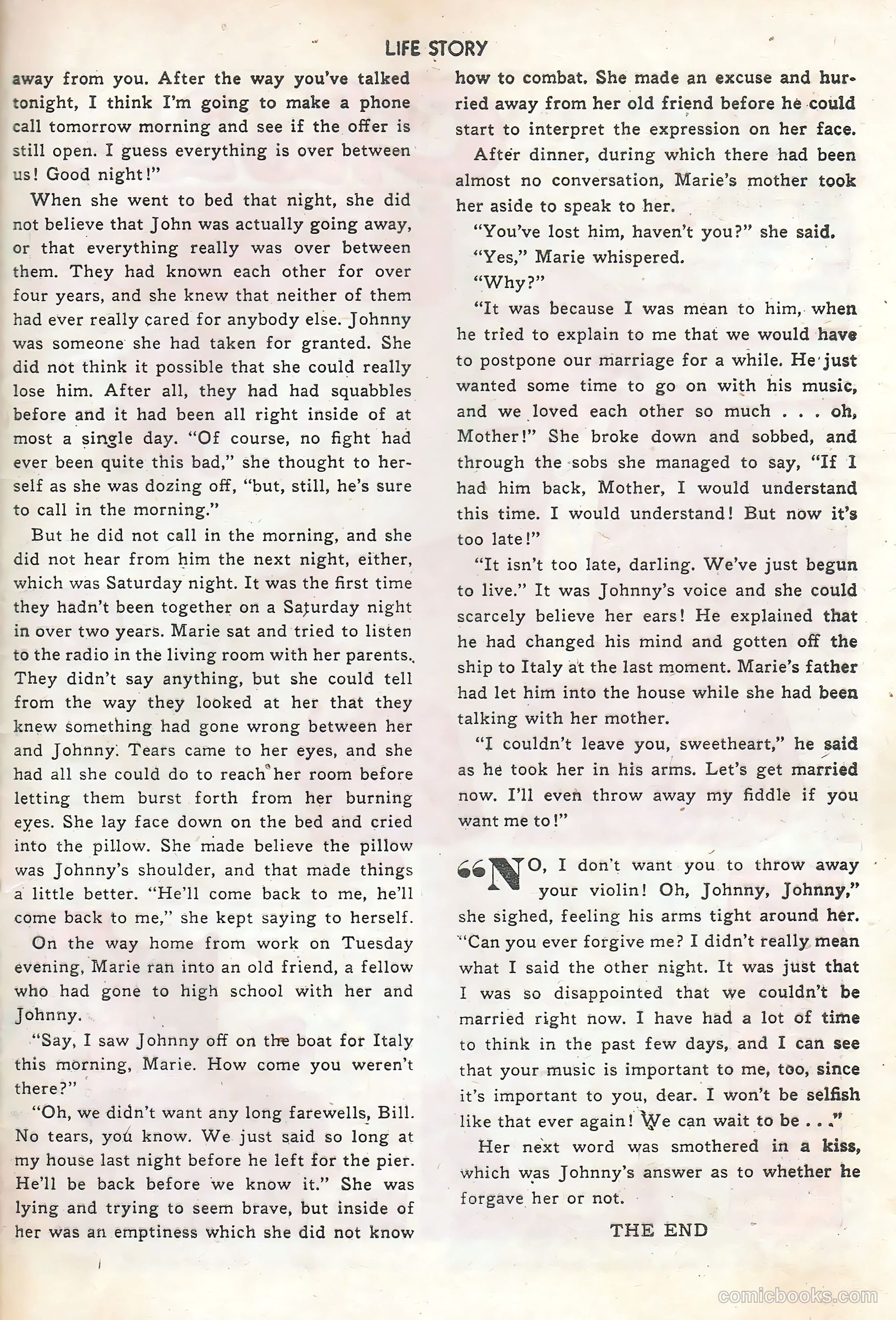 Life Story #40 (1952) — page 25 of 36