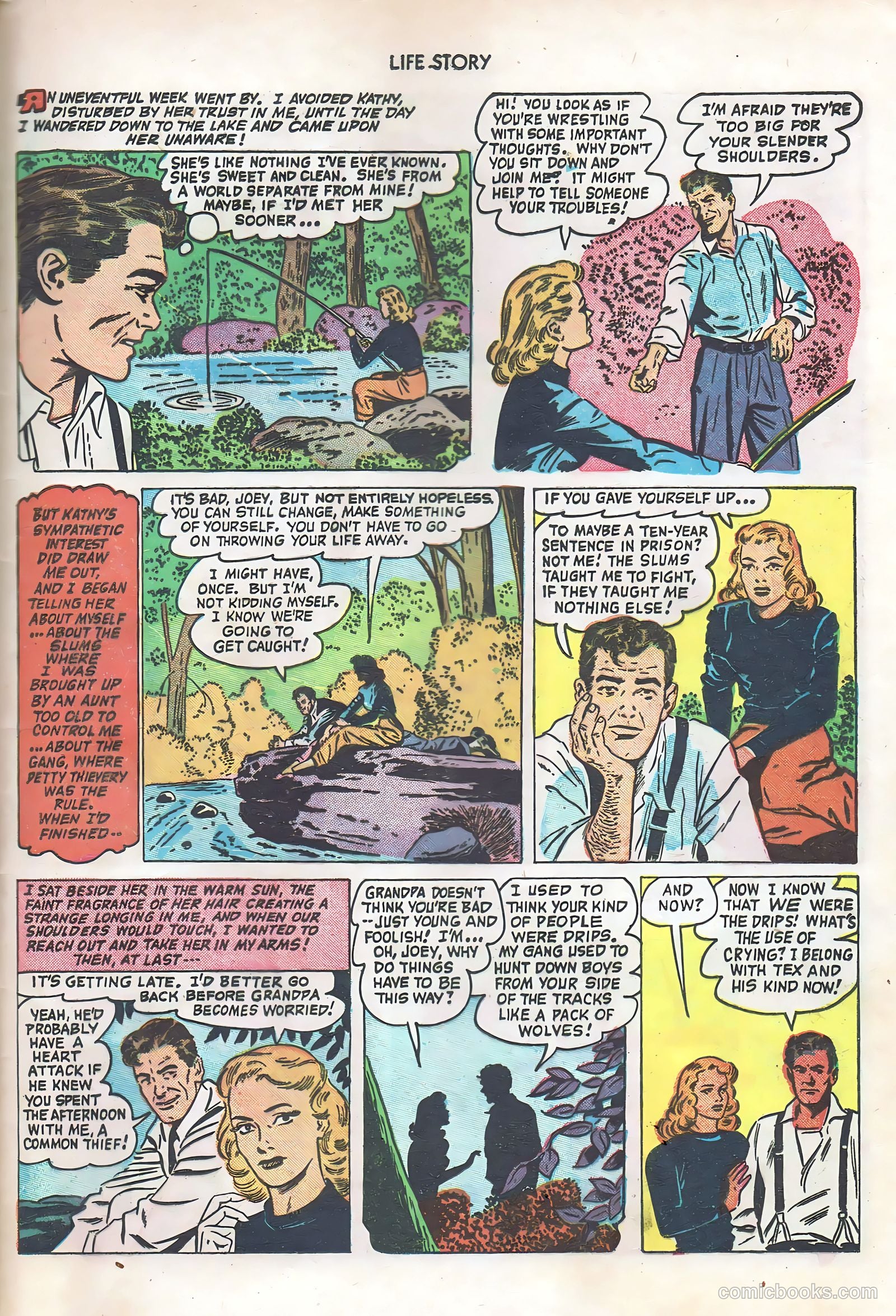 Life Story #40 (1952) — page 31 of 36