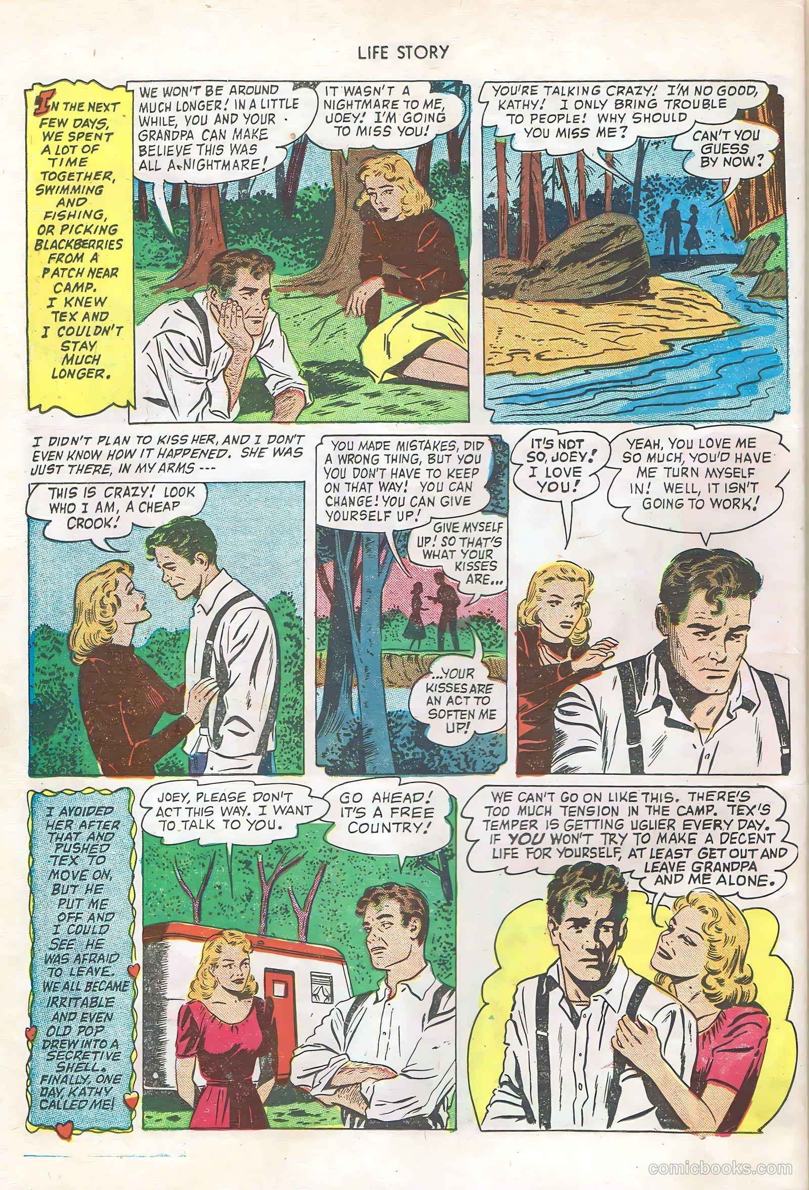 Life Story #40 (1952) — page 32 of 36