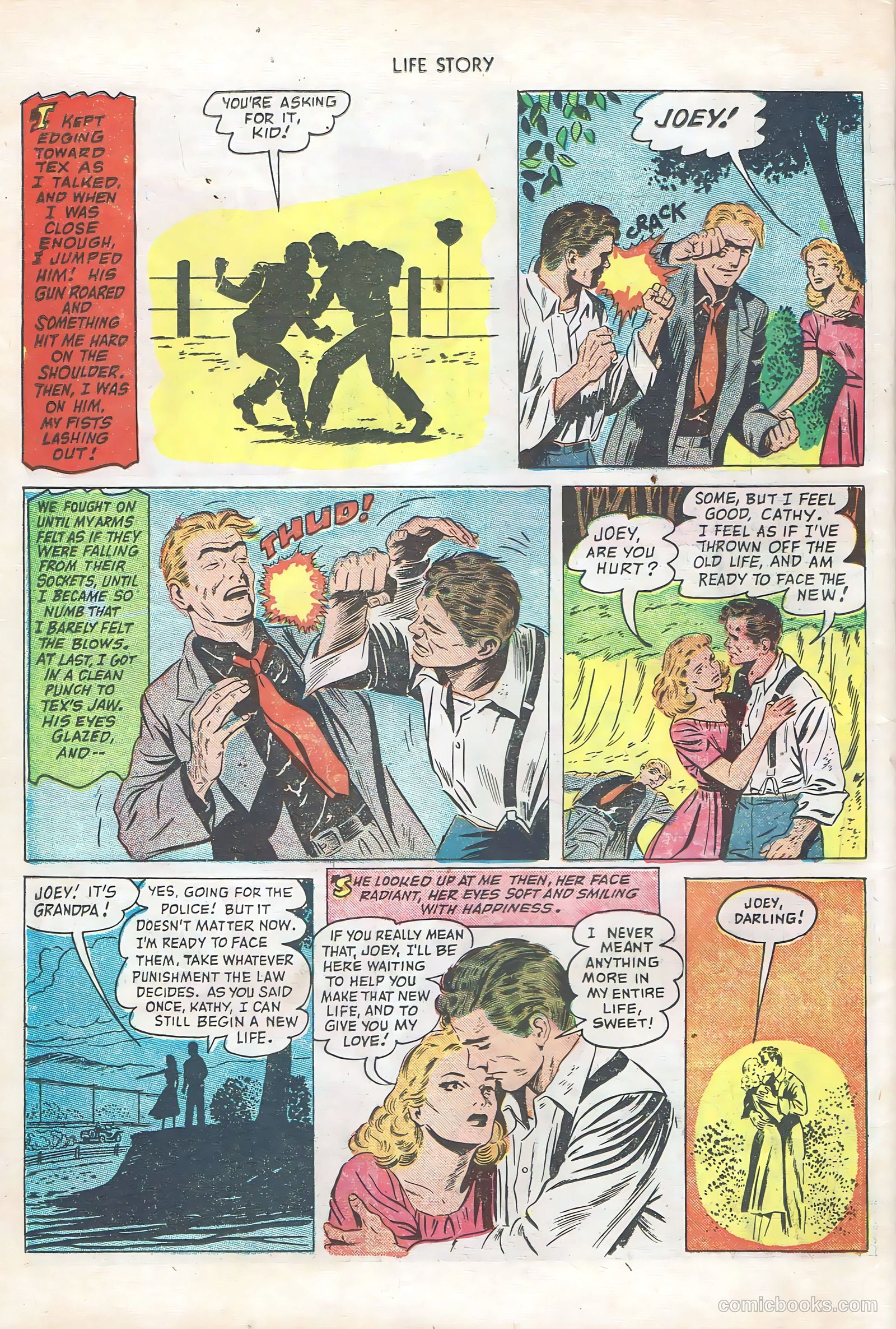 Life Story #40 (1952) — page 34 of 36