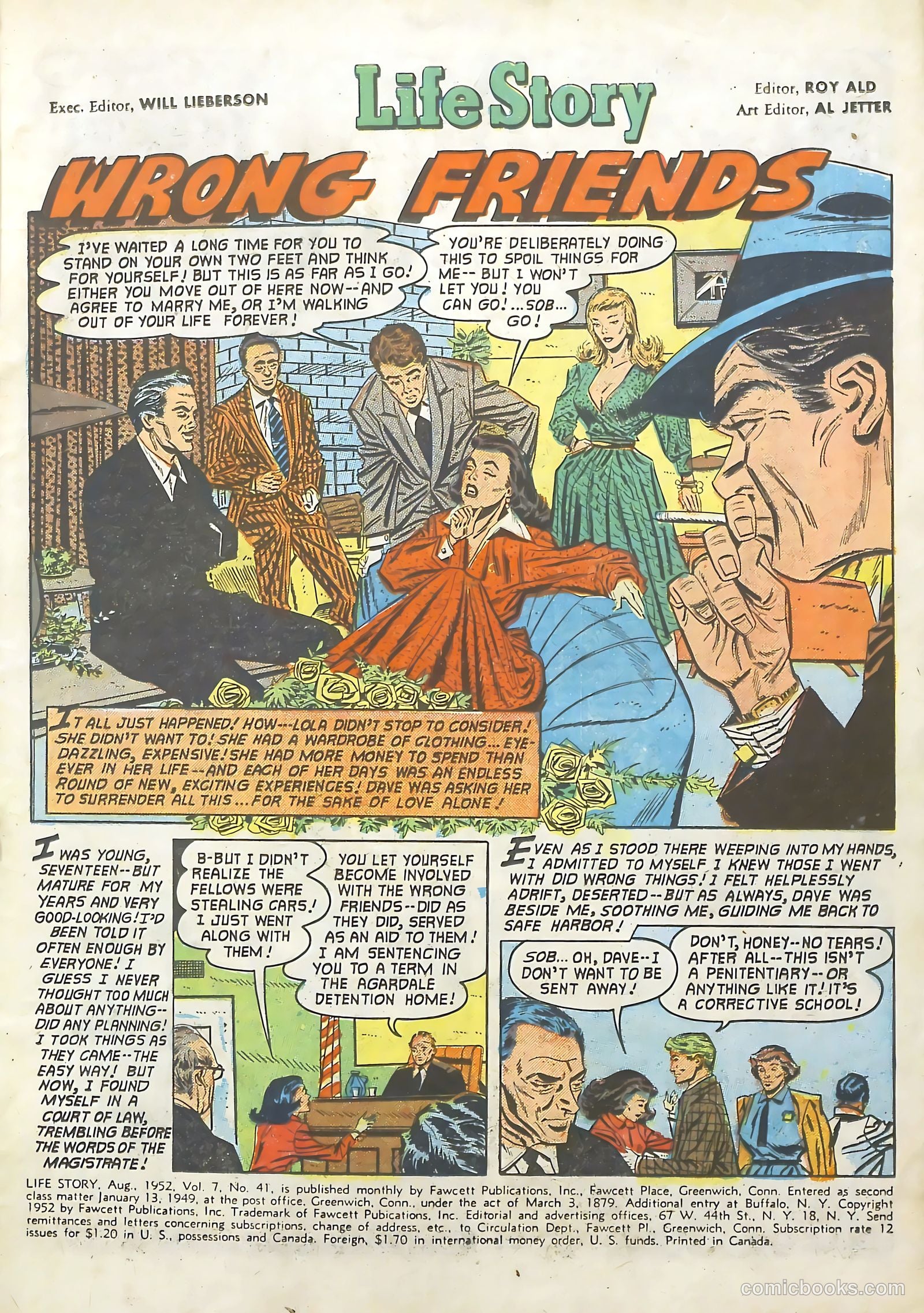 Life Story #41 (1952) — page 3 of 35