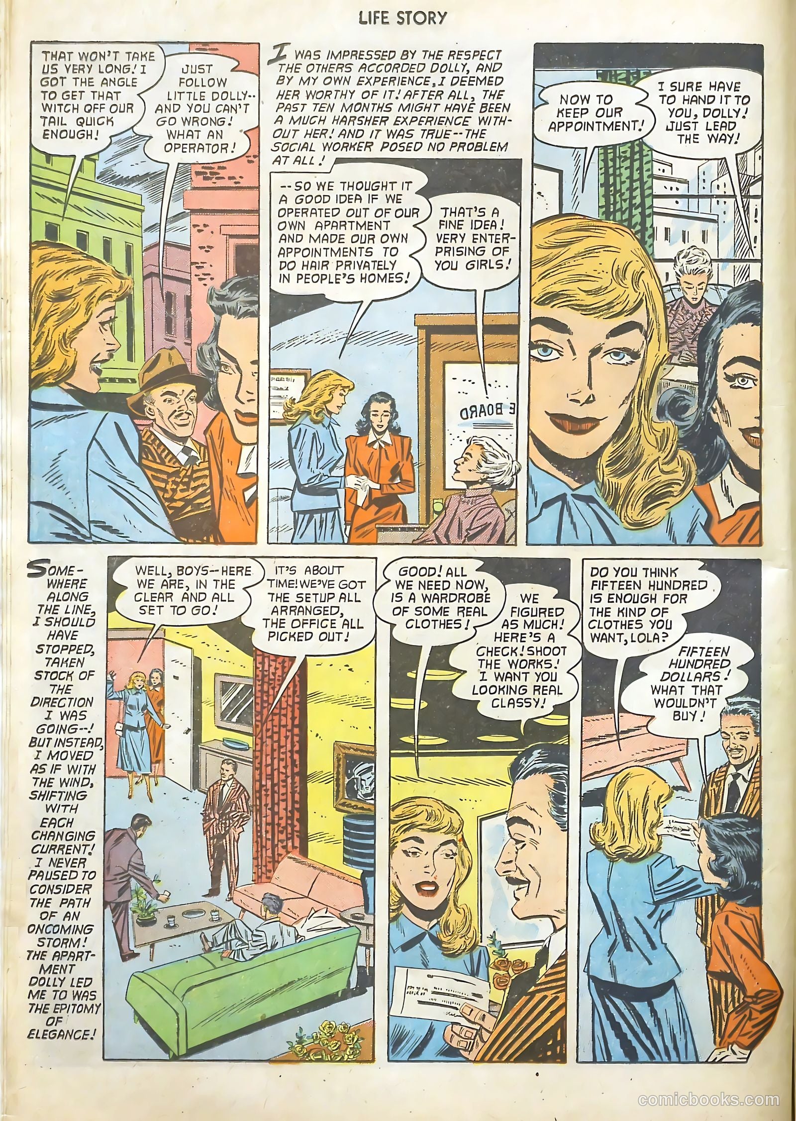 Life Story #41 (1952) — page 8 of 35
