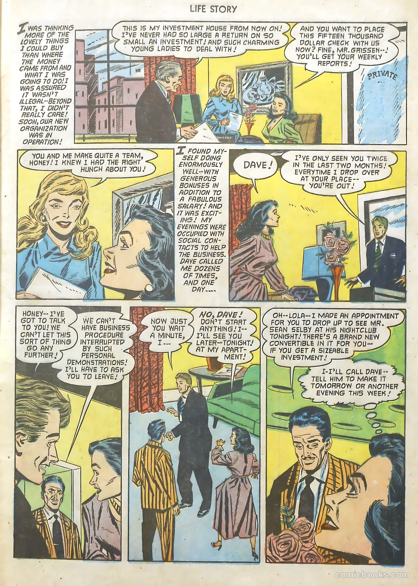Life Story #41 (1952) — page 9 of 35