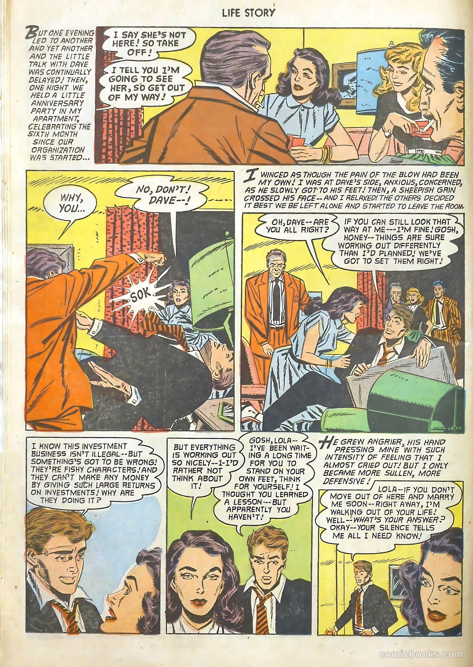 Life Story #41 (1952) — page 10 of 35
