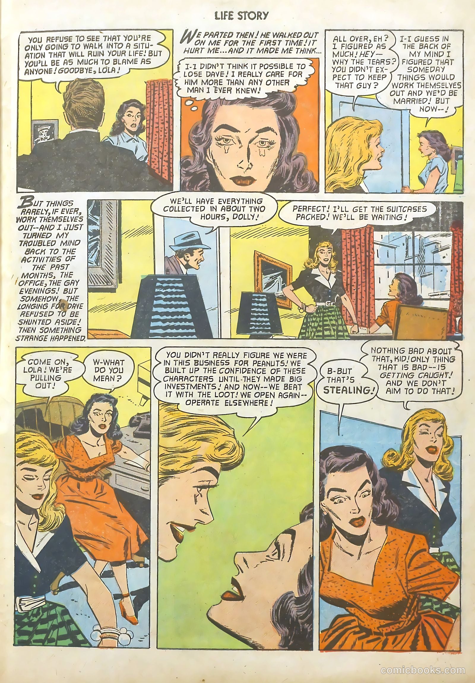 Life Story #41 (1952) — page 11 of 35
