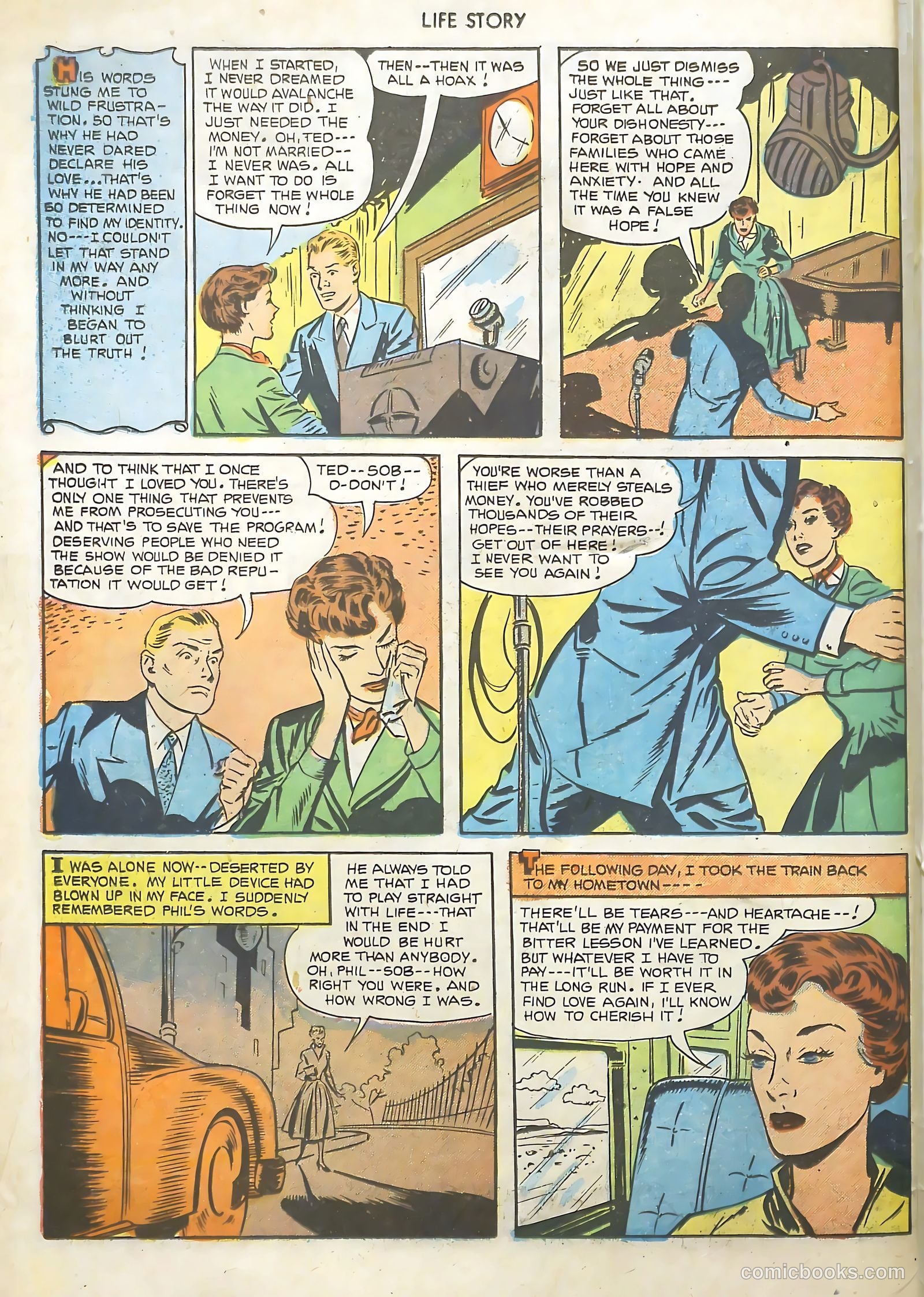 Life Story #41 (1952) — page 33 of 35