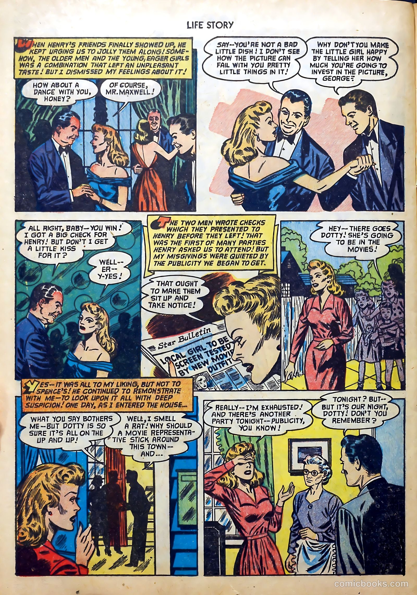 Life Story #42 (1952) — page 30 of 36