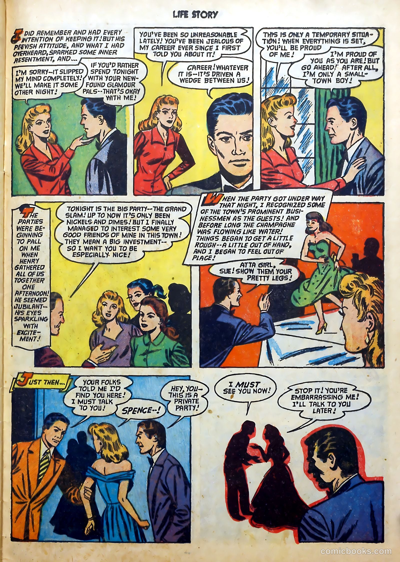 Life Story #42 (1952) — page 31 of 36