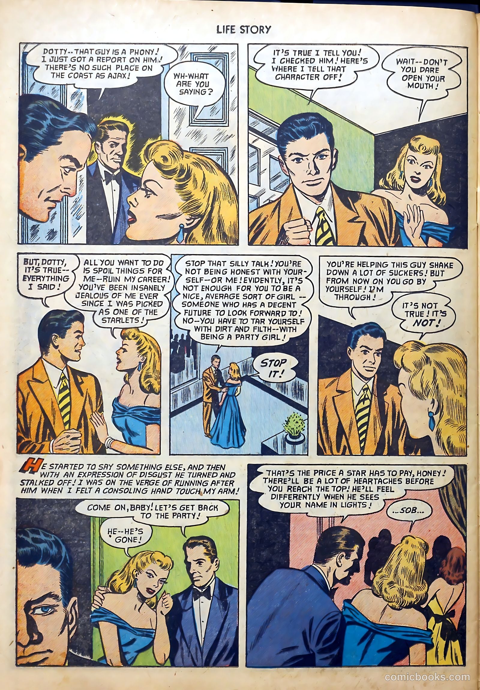 Life Story #42 (1952) — page 32 of 36