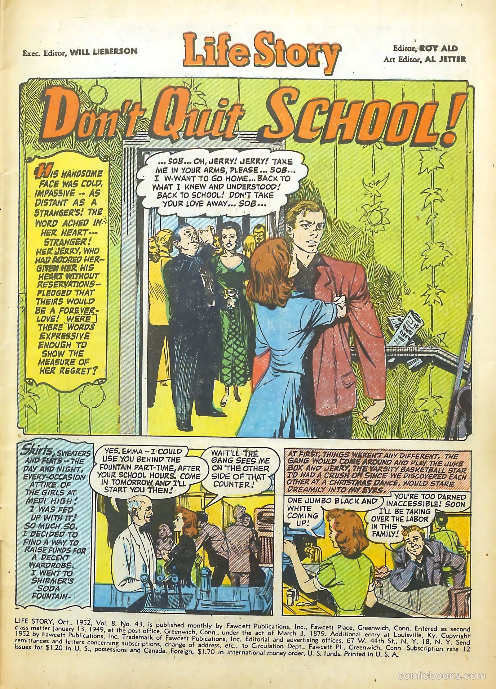 Life Story #43 (1952) — page 3 of 36