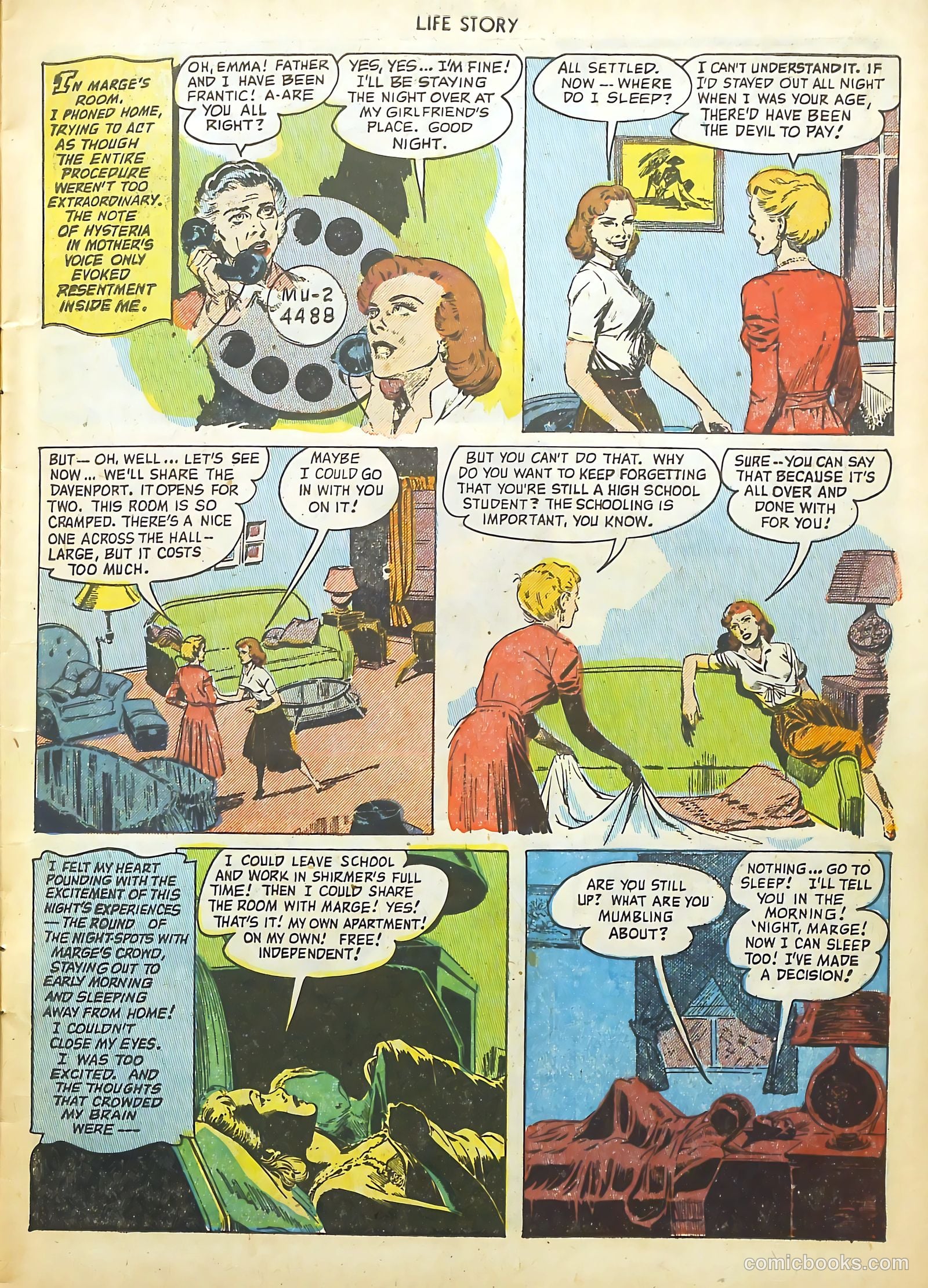 Life Story #43 (1952) — page 7 of 36