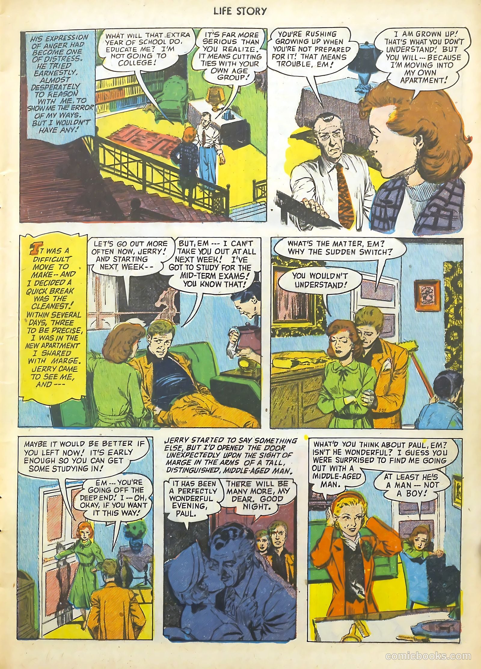 Life Story #43 (1952) — page 9 of 36