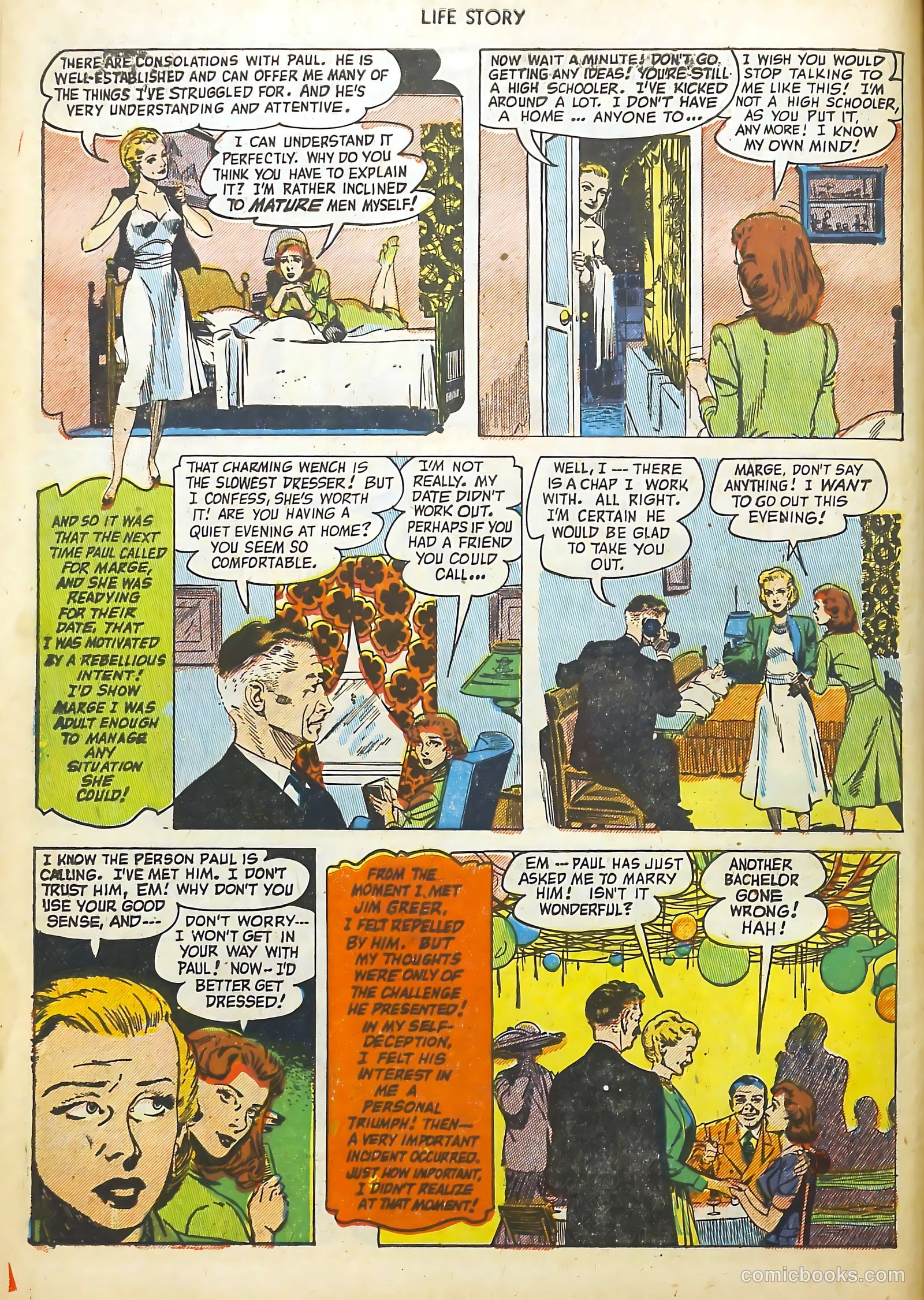 Life Story #43 (1952) — page 10 of 36