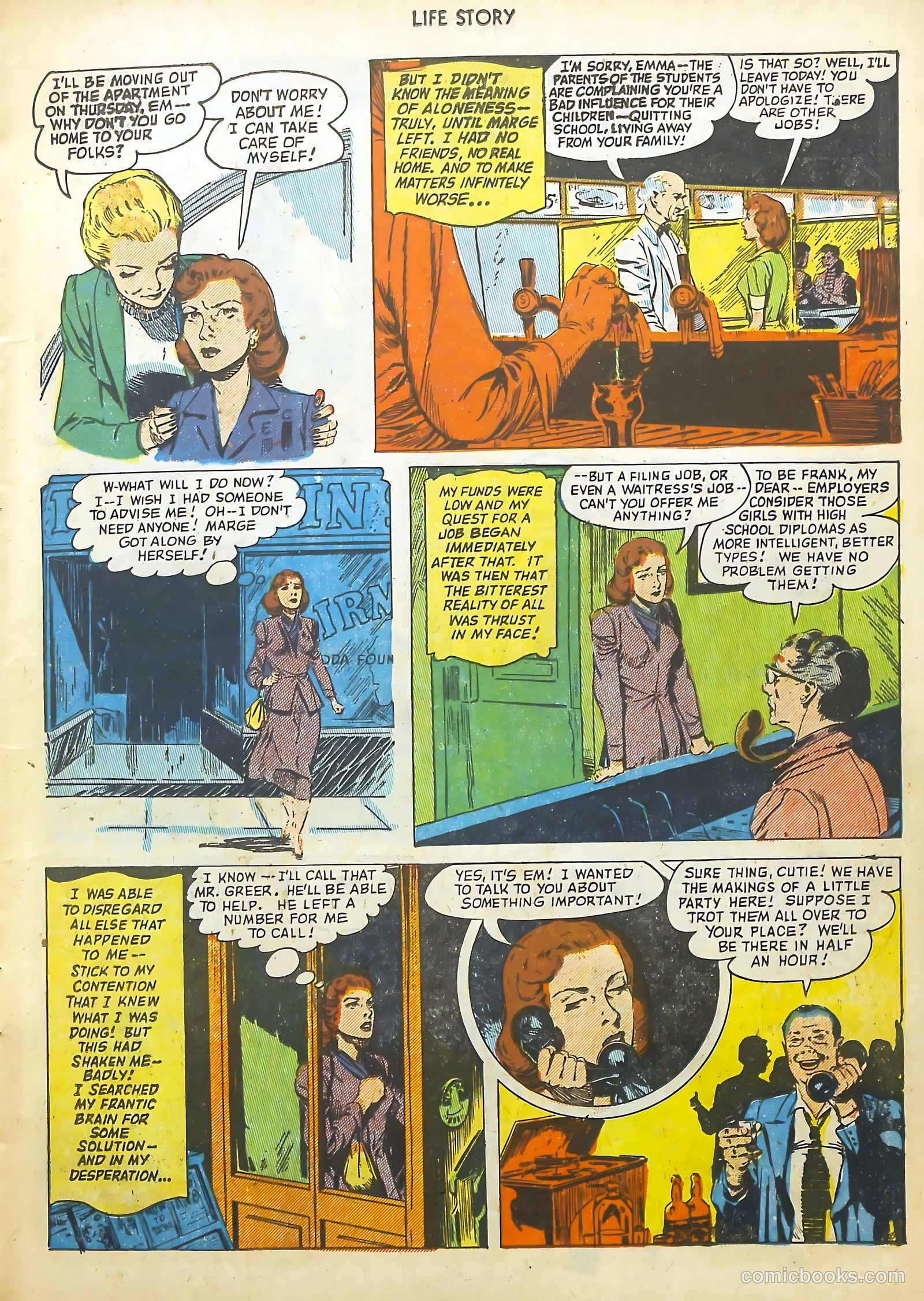 Life Story #43 (1952) — page 11 of 36