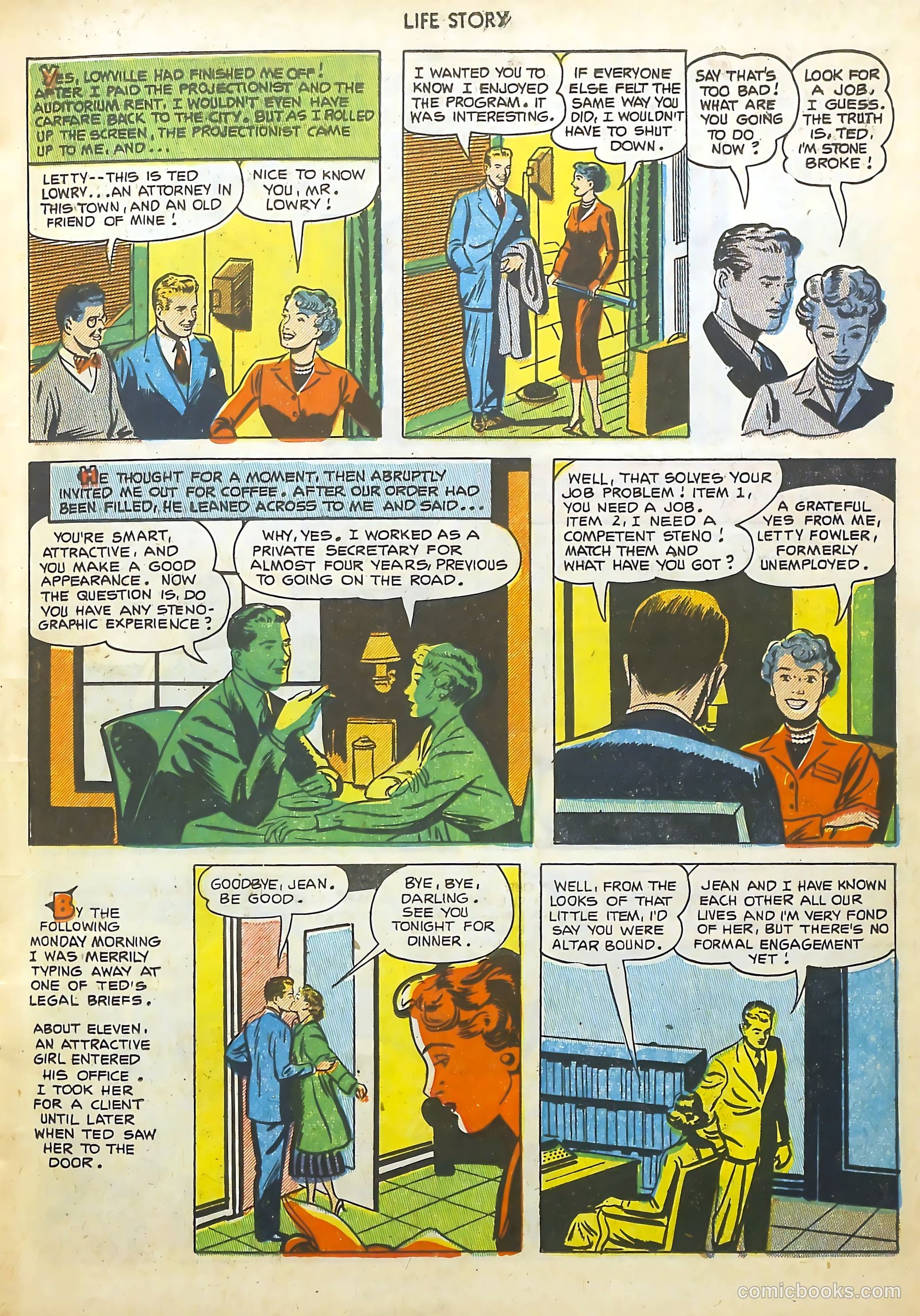 Life Story #43 (1952) — page 15 of 36