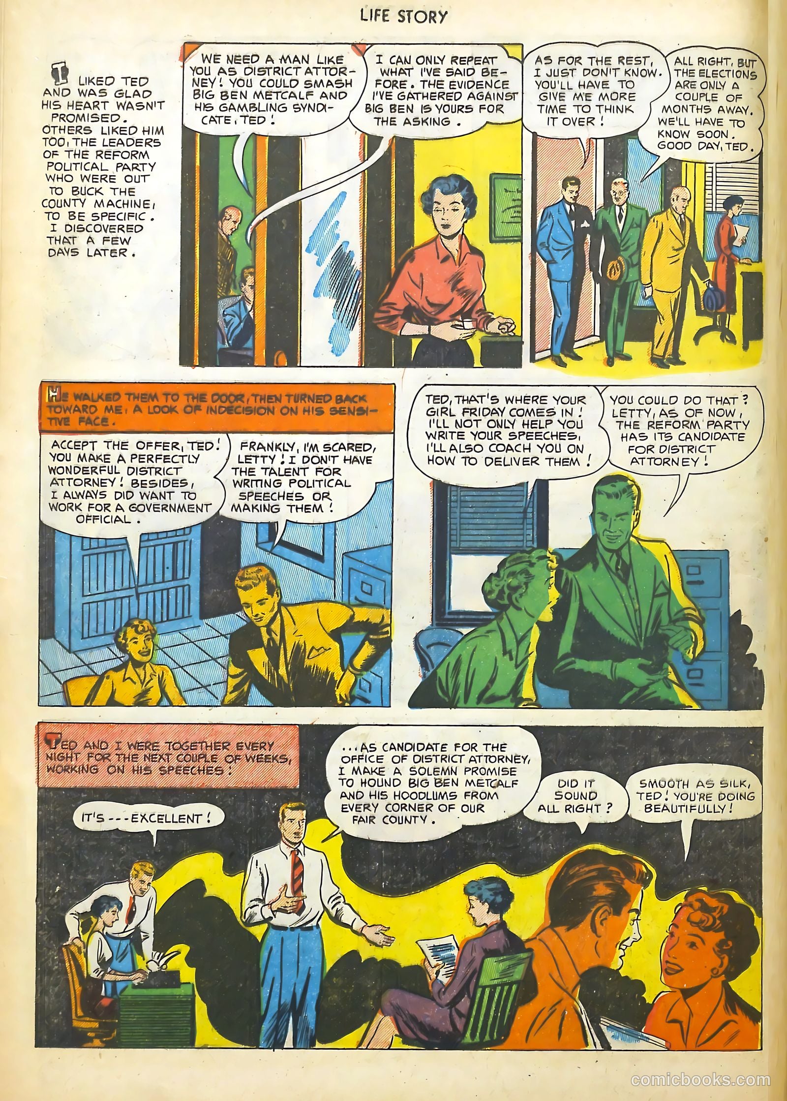 Life Story #43 (1952) — page 16 of 36