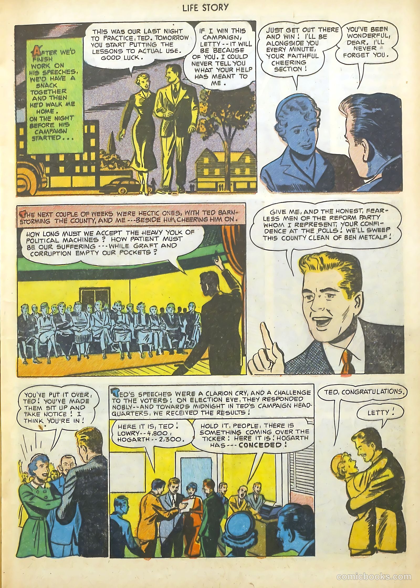Life Story #43 (1952) — page 17 of 36