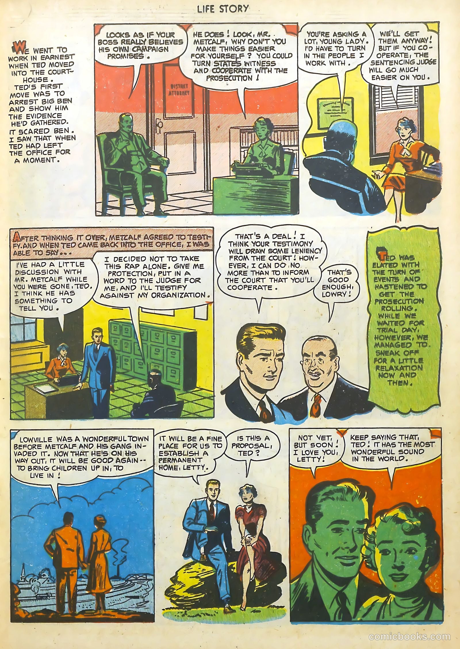 Life Story #43 (1952) — page 19 of 36