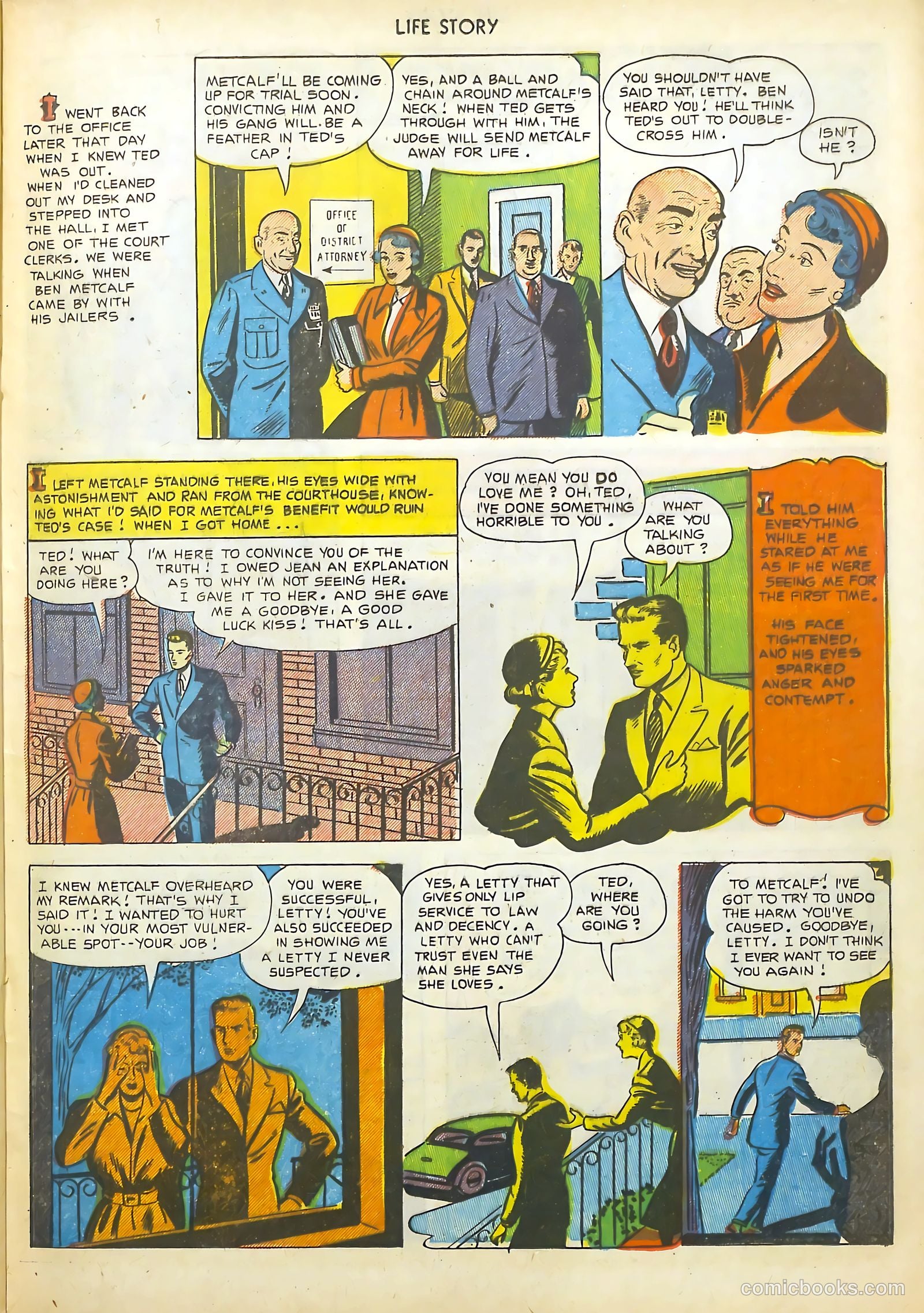Life Story #43 (1952) — page 21 of 36