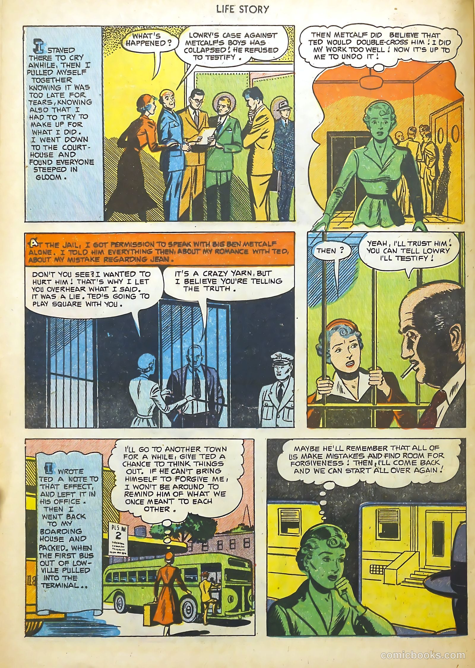 Life Story #43 (1952) — page 22 of 36