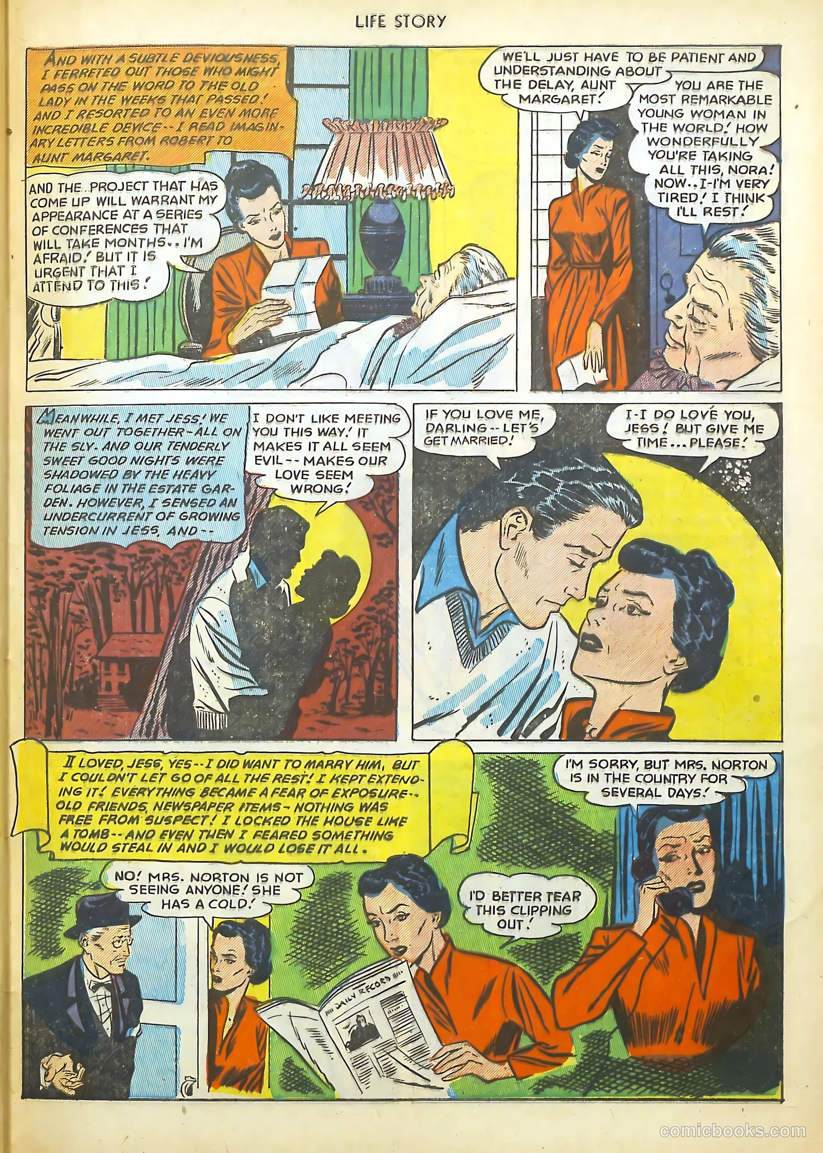 Life Story #43 (1952) — page 33 of 36