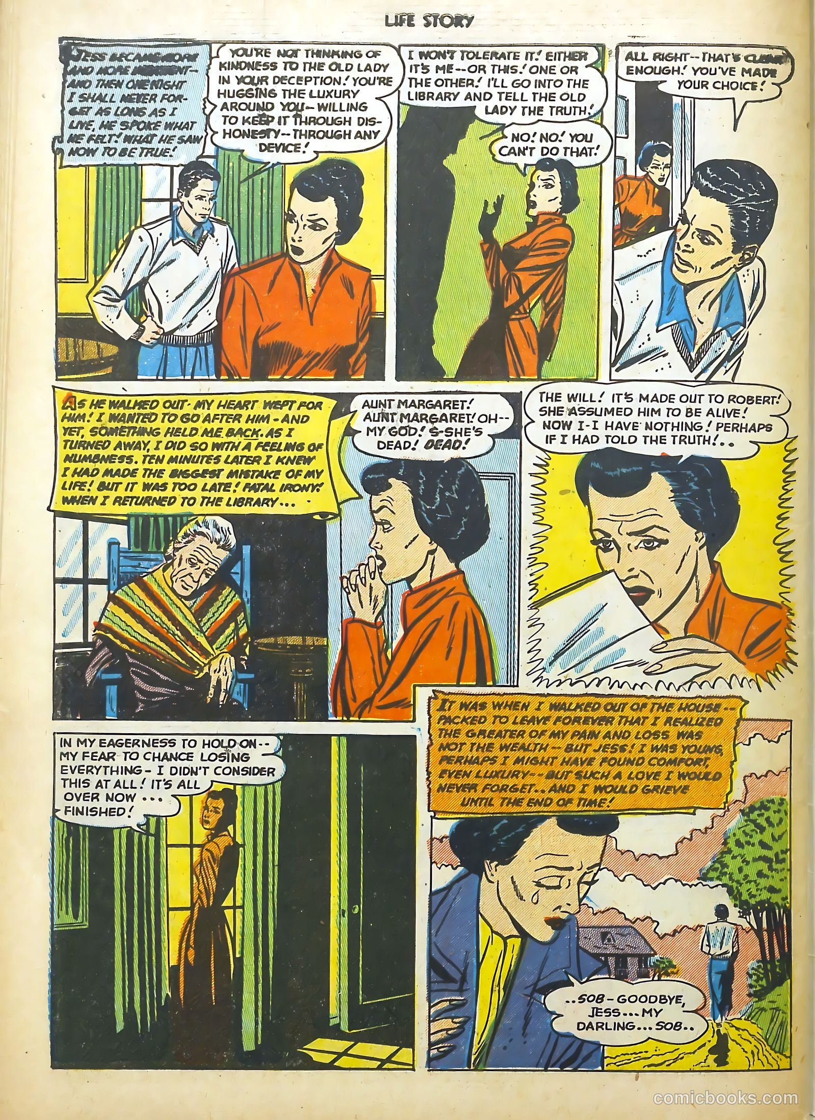 Life Story #43 (1952) — page 34 of 36