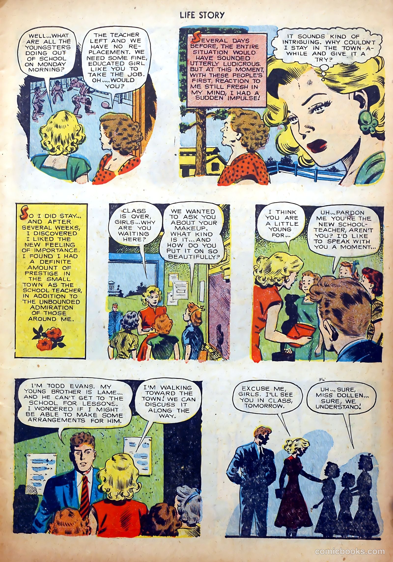 Life Story #44 (1952) — page 7 of 36