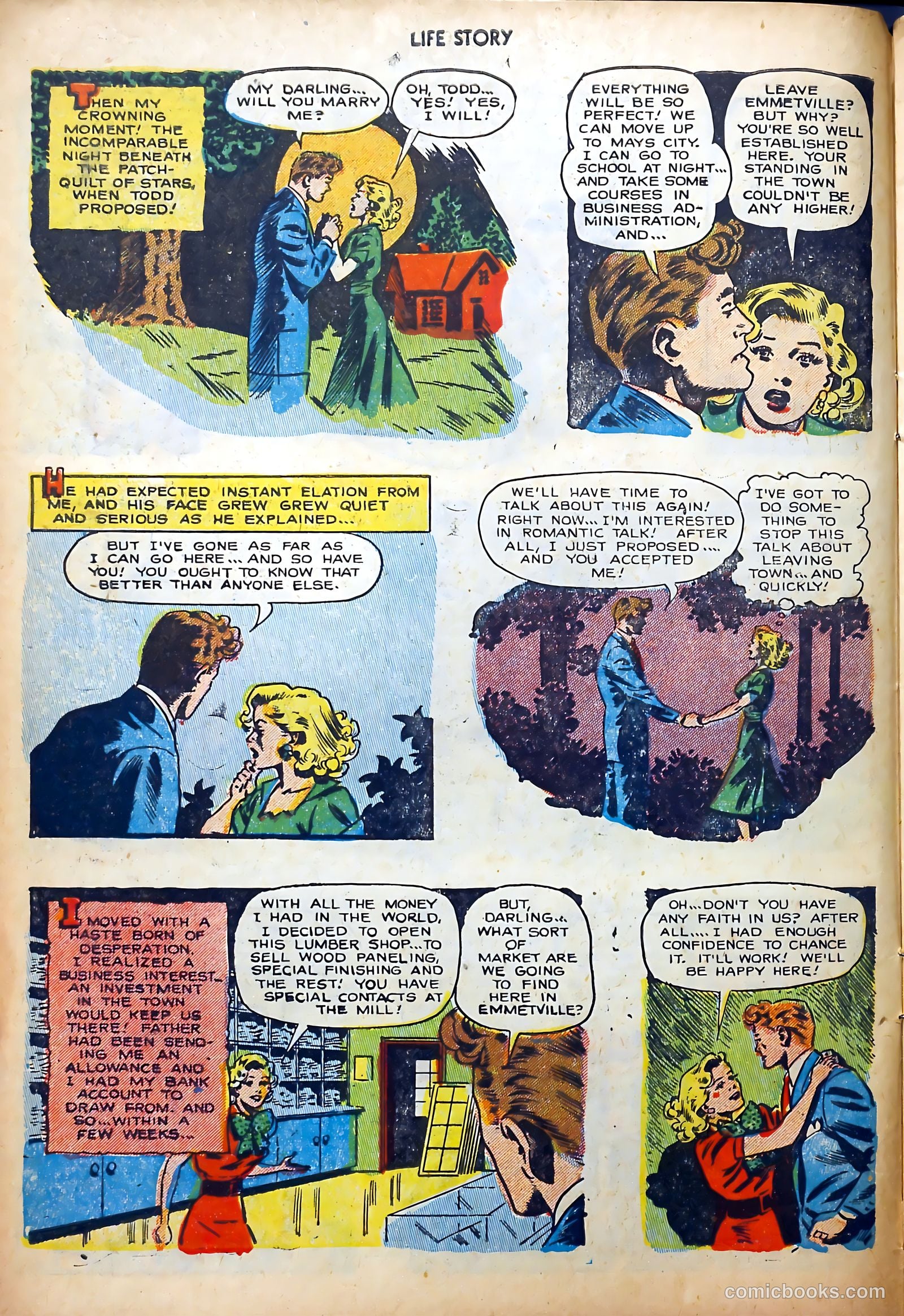 Life Story #44 (1952) — page 10 of 36