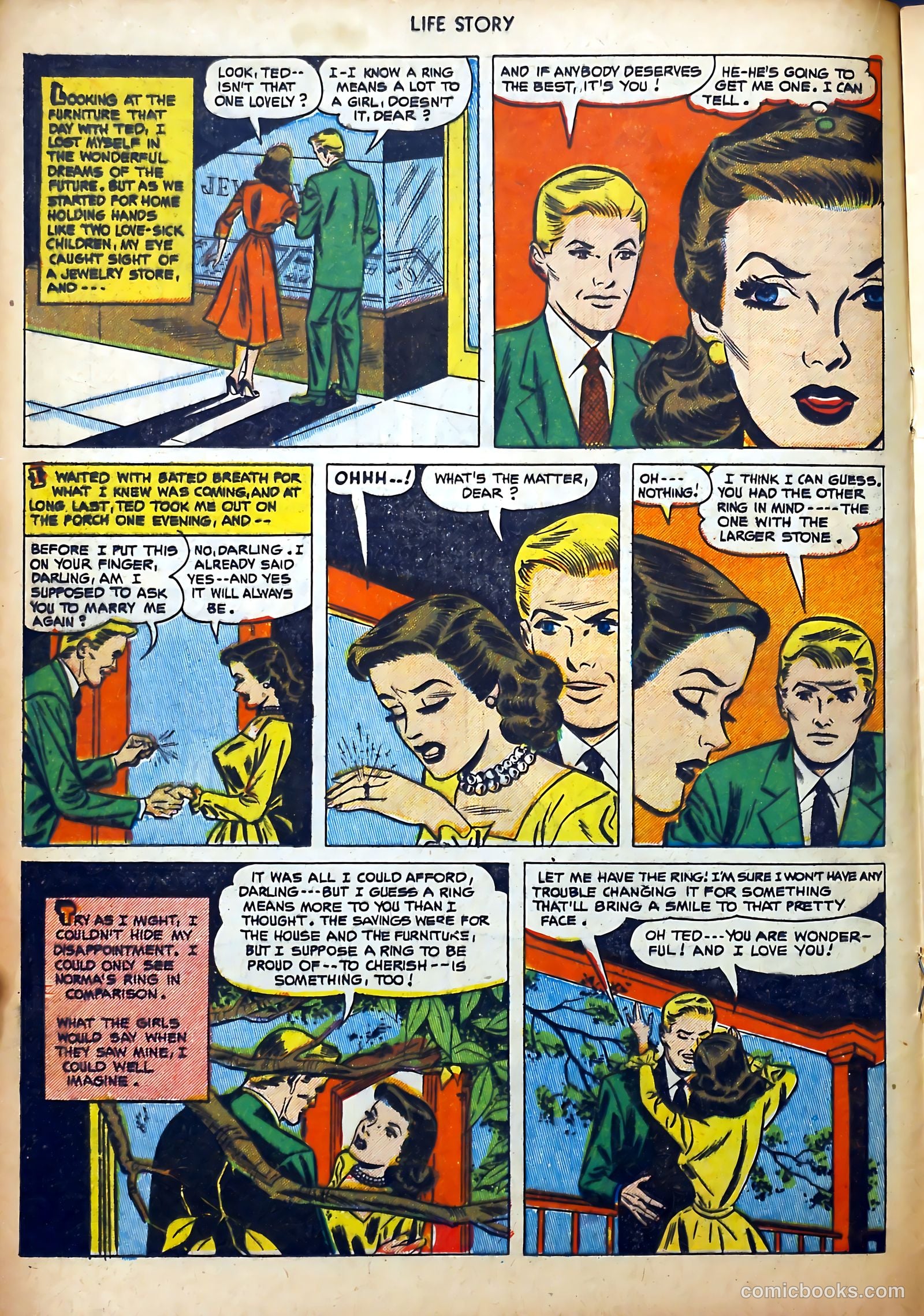 Life Story #44 (1952) — page 16 of 36