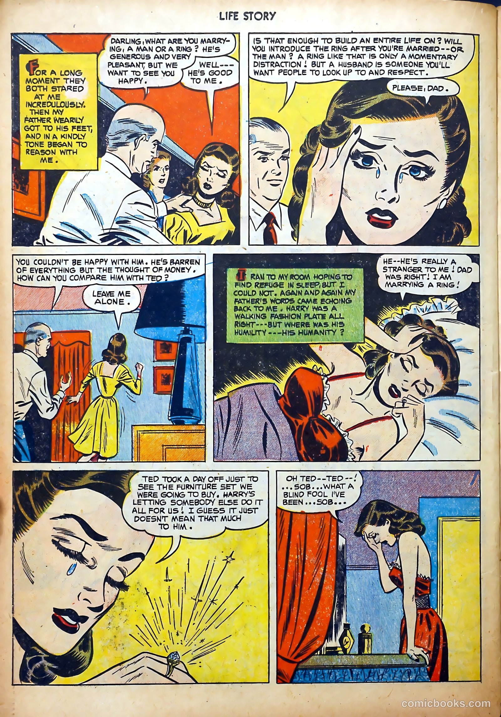 Life Story #44 (1952) — page 22 of 36