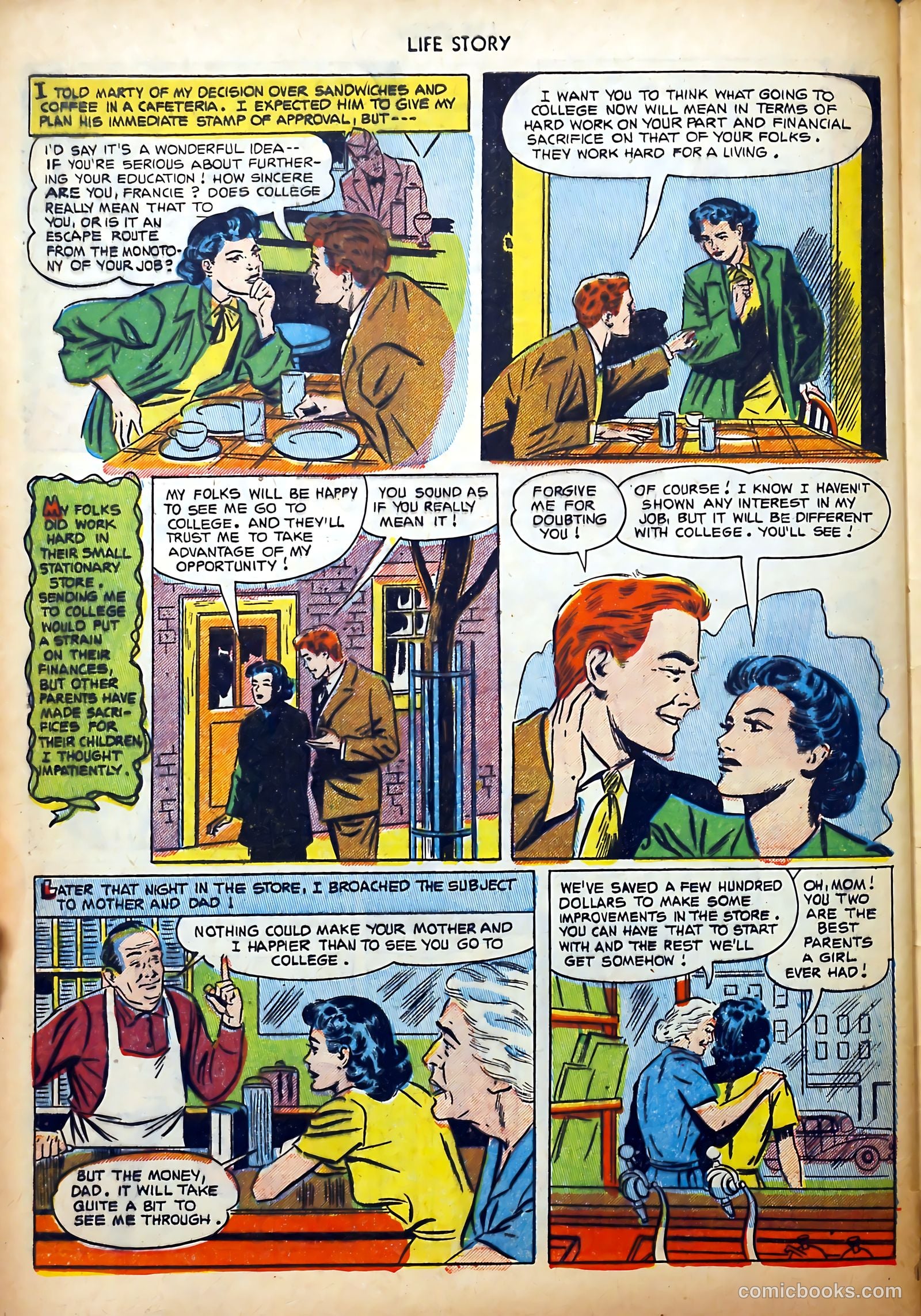Life Story #44 (1952) — page 28 of 36