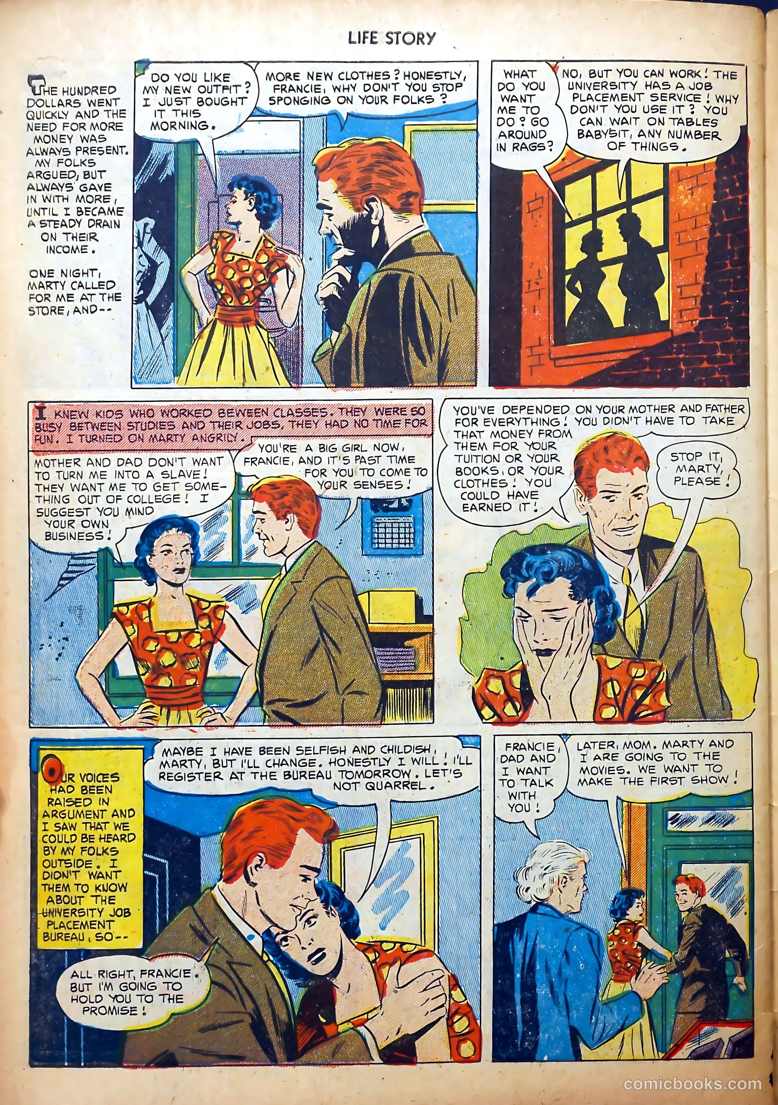 Life Story #44 (1952) — page 30 of 36