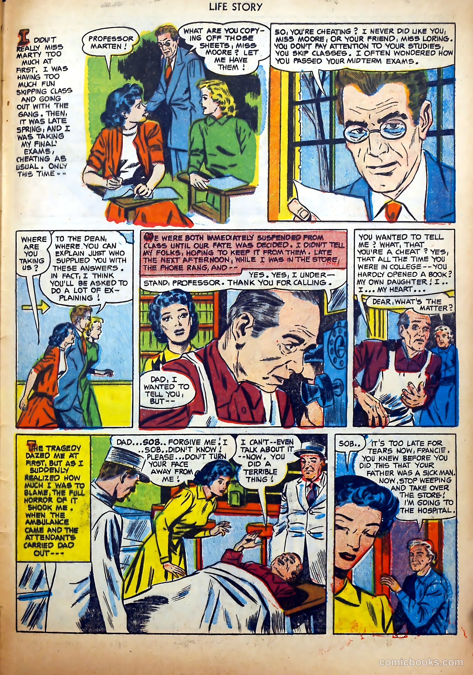 Life Story #44 (1952) — page 33 of 36