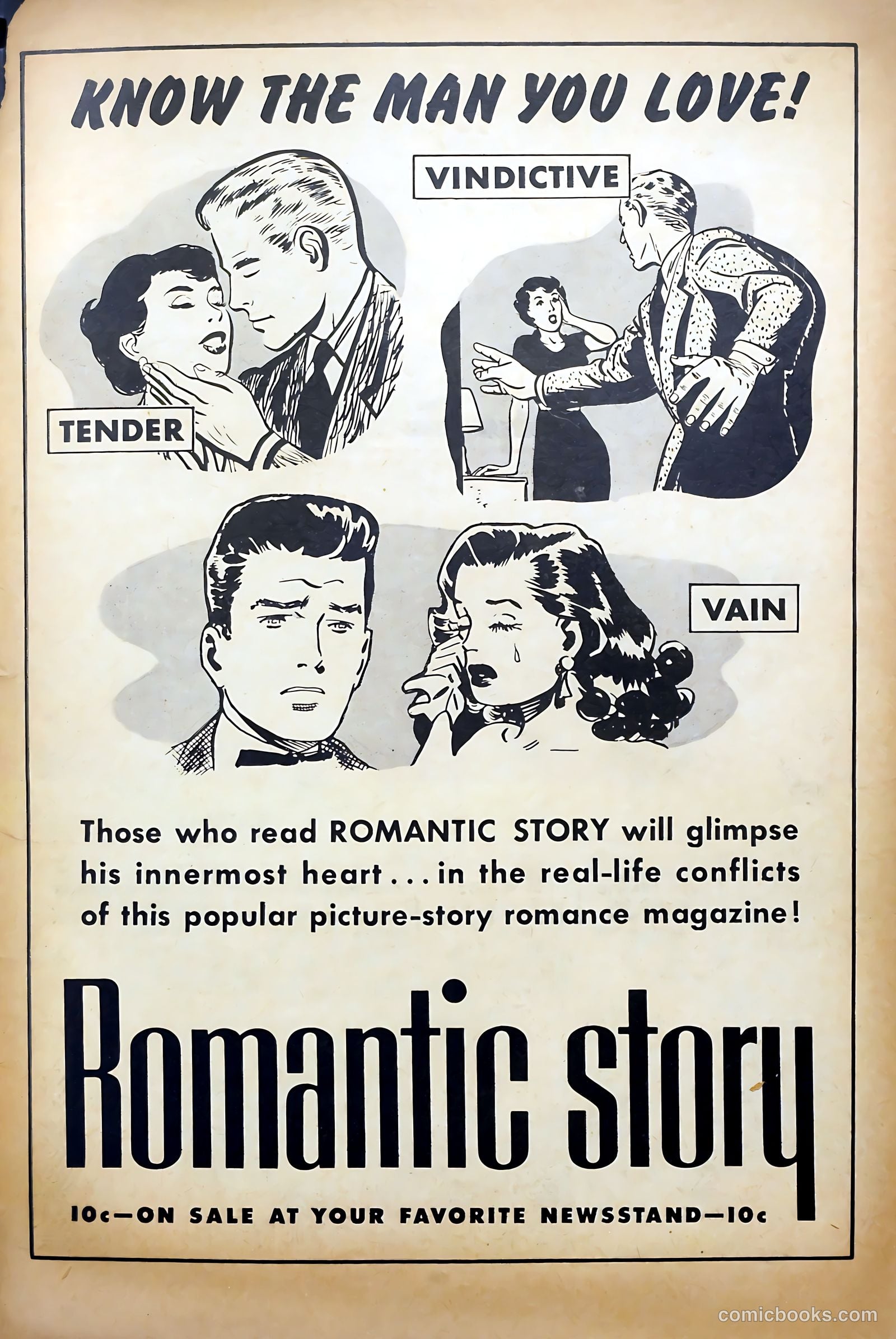 Life Story #44 (1952) — page 35 of 36