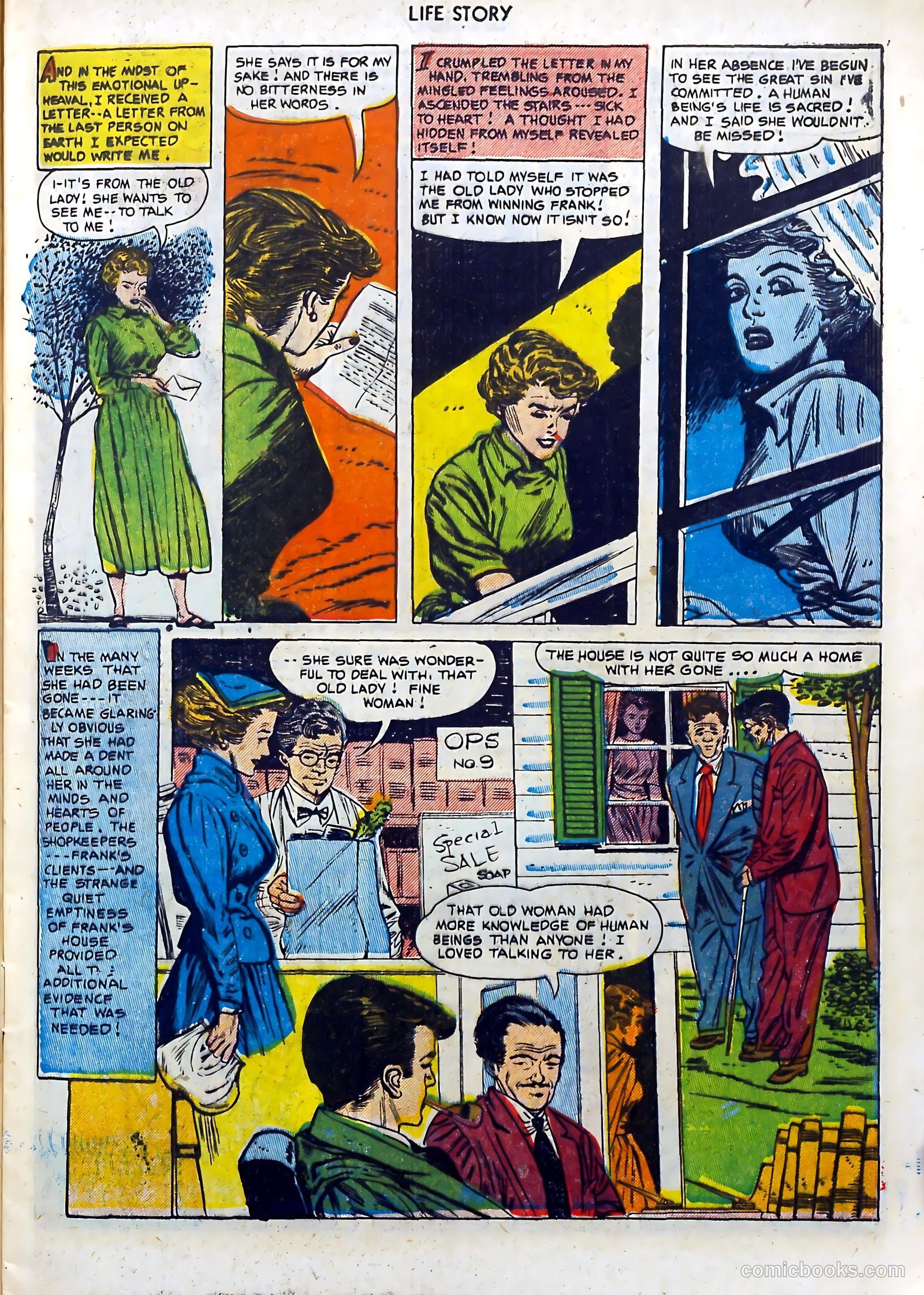 Life Story #45 (1952) — page 9 of 36