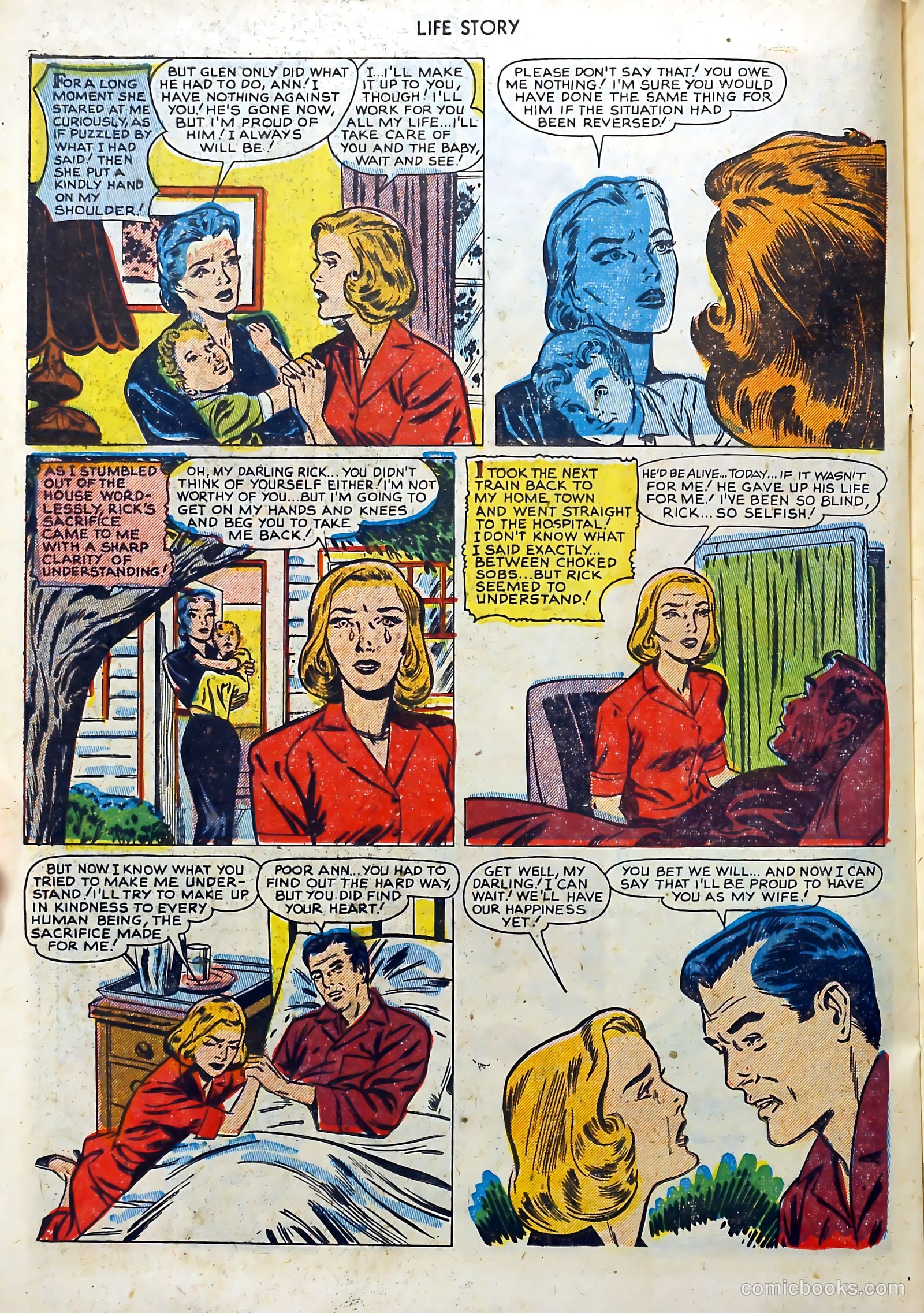 Life Story #45 (1952) — page 22 of 36