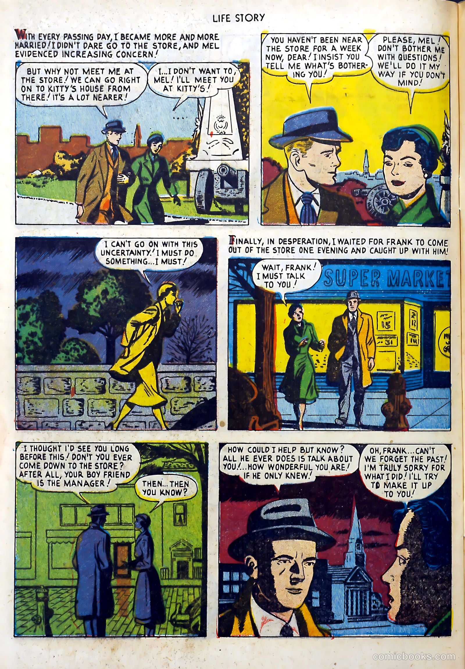 Life Story #45 (1952) — page 32 of 36