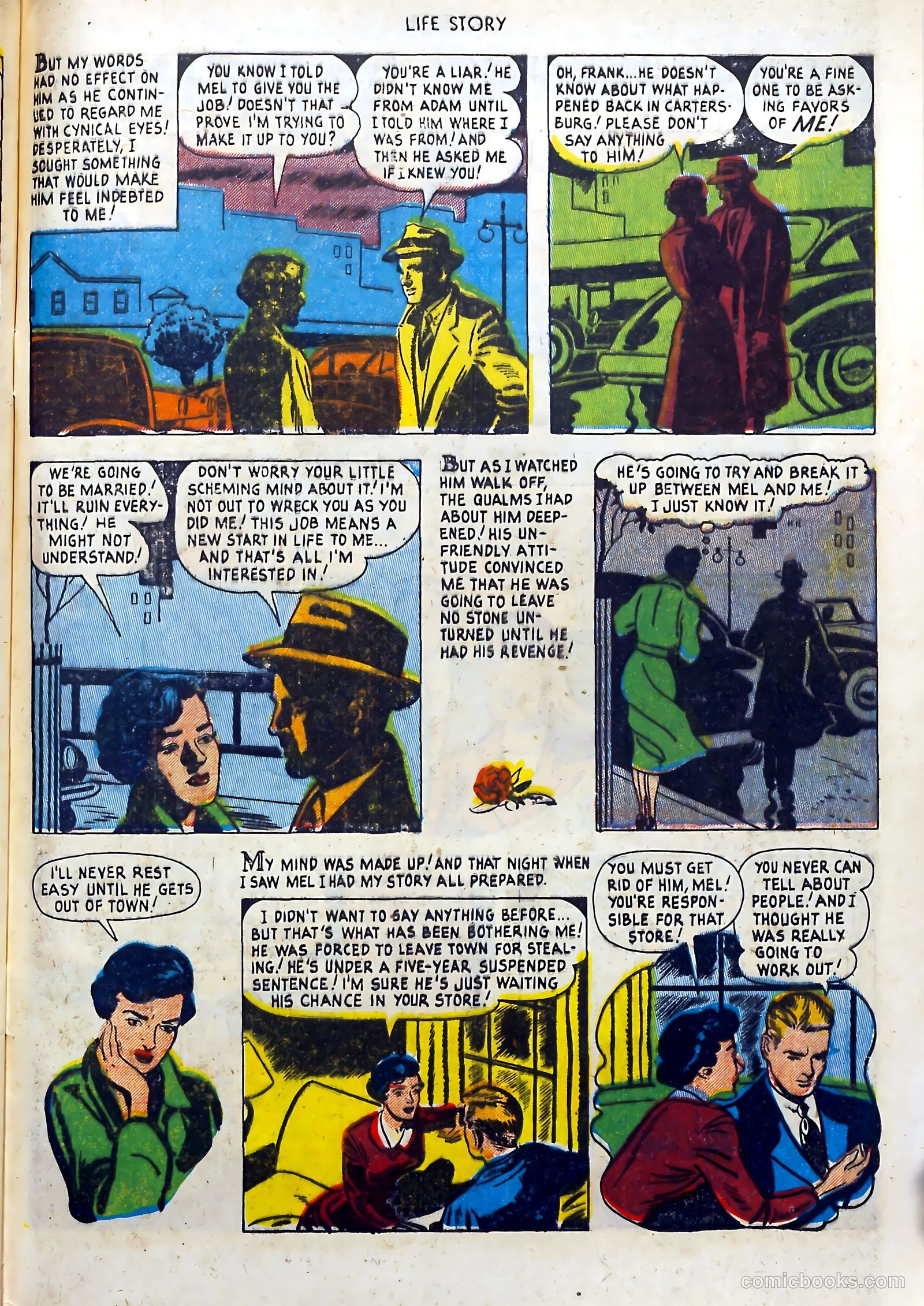 Life Story #45 (1952) — page 33 of 36