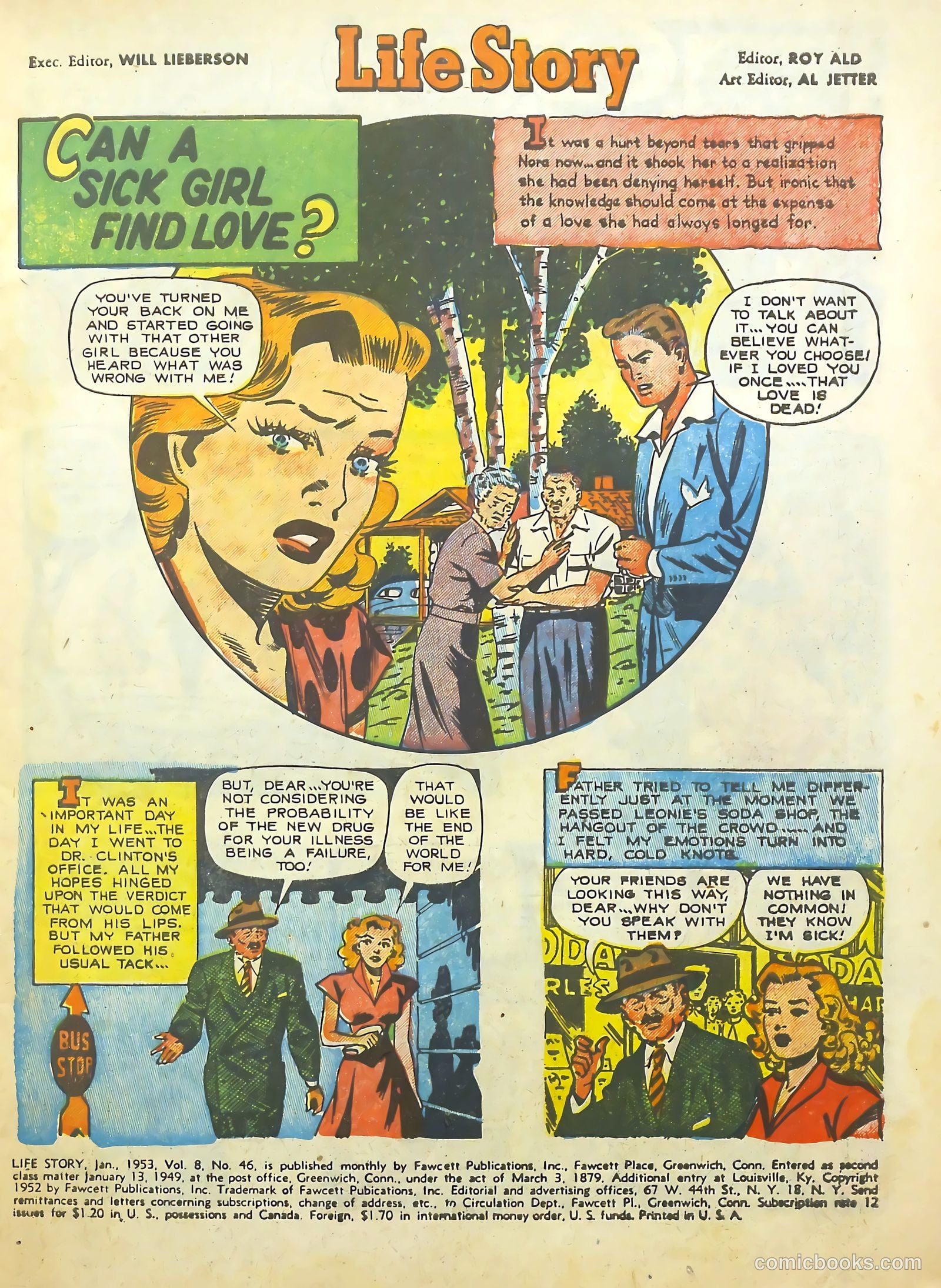 Life Story #46 (1953) — page 3 of 36
