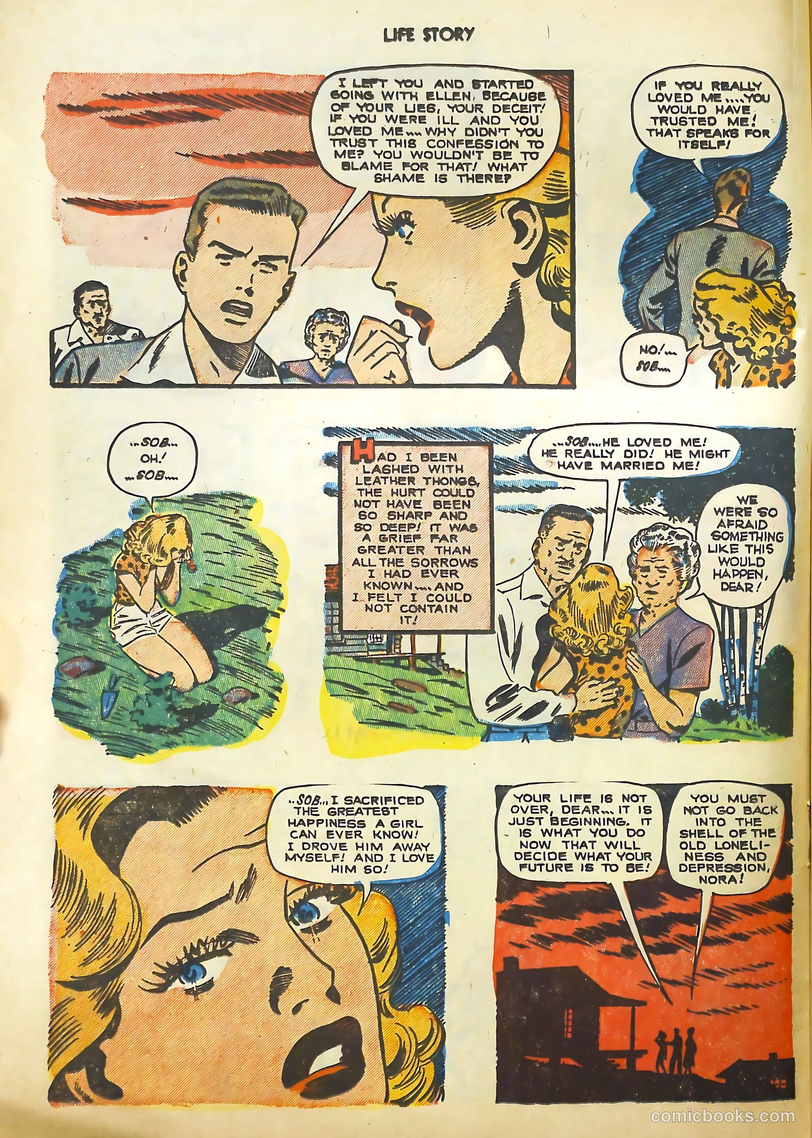 Life Story #46 (1953) — page 12 of 36