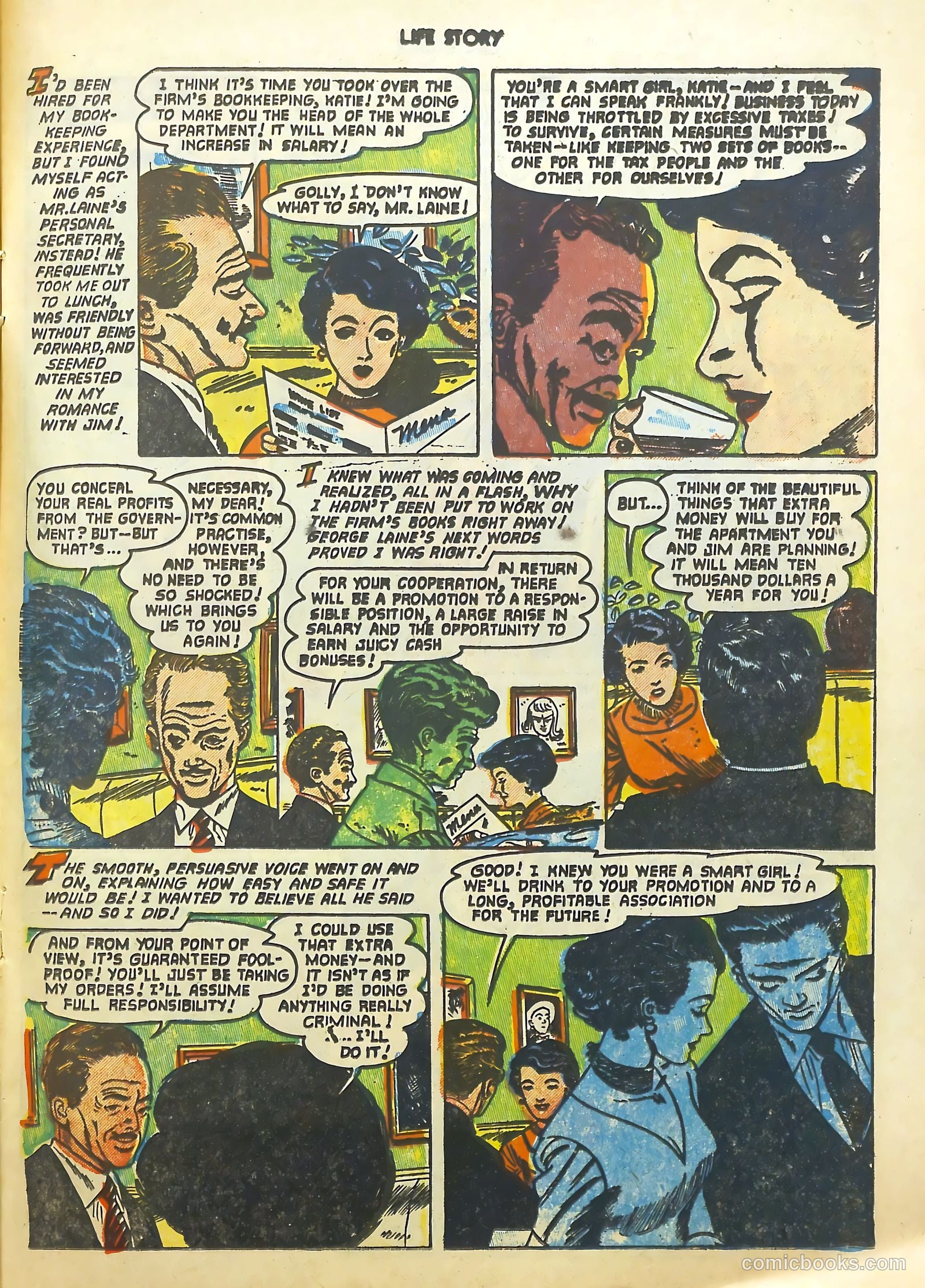 Life Story #46 (1953) — page 15 of 36